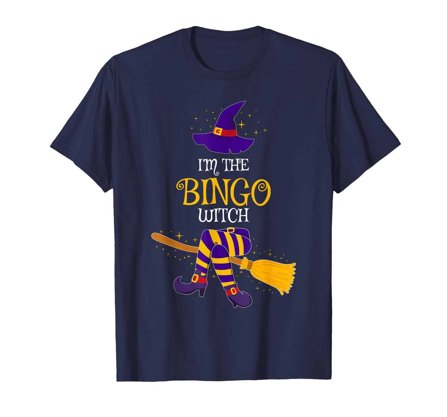 I’m The Bingo Witch Family Matching Costume Halloween T-Shirt