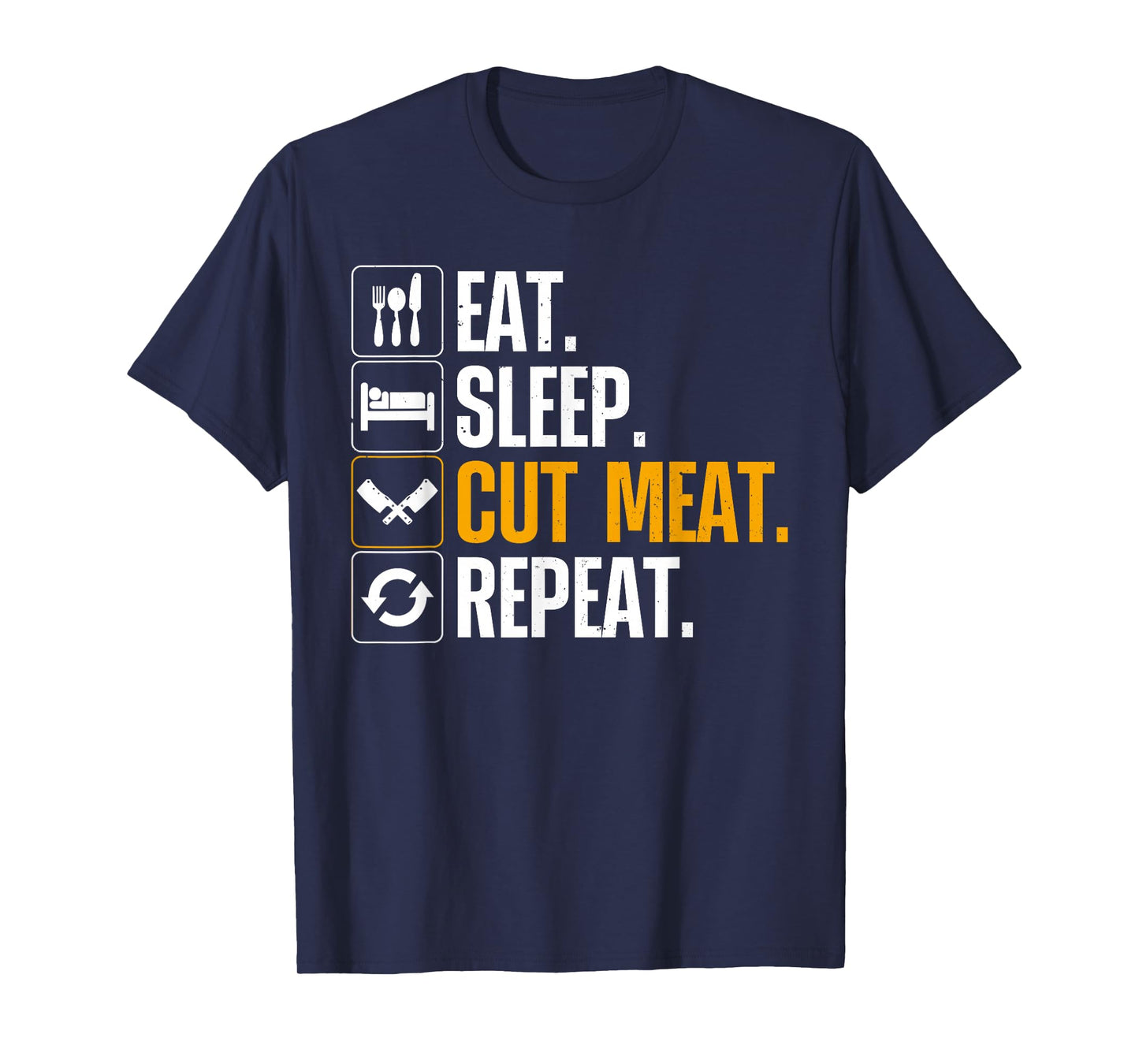 Best Butcher Art For Men Women Meat Cutting Butchery Butcher T-Shirt