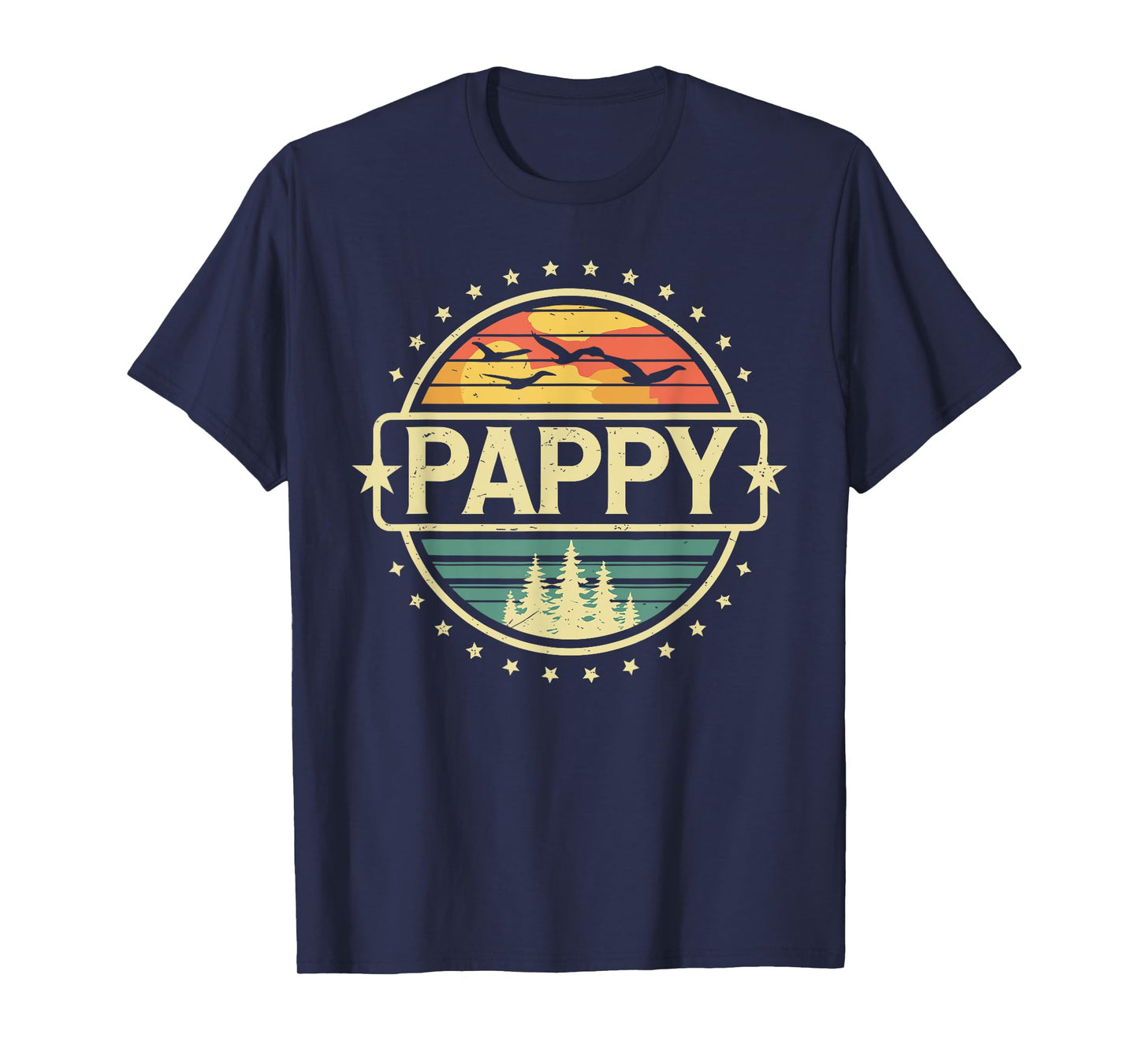 Best Pappy Design for Grandpa Grandfather Father's Day Pappy T-Shirt