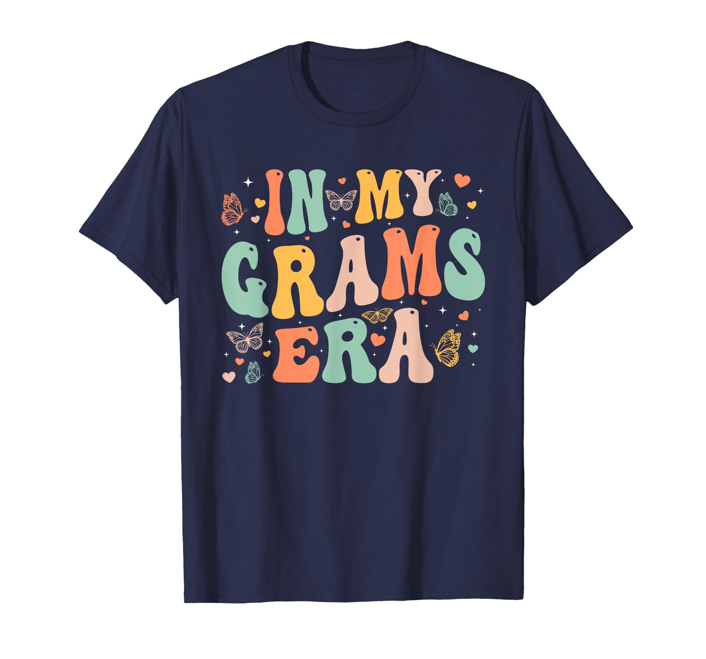 Retro Groovy In My Grams Era Mother's Day Gifts Women T-Shirt