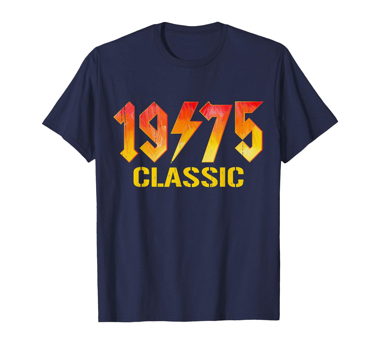 Classic 1975 Birthday Rock 50 Years Old Men 50th Birthday T-Shirt