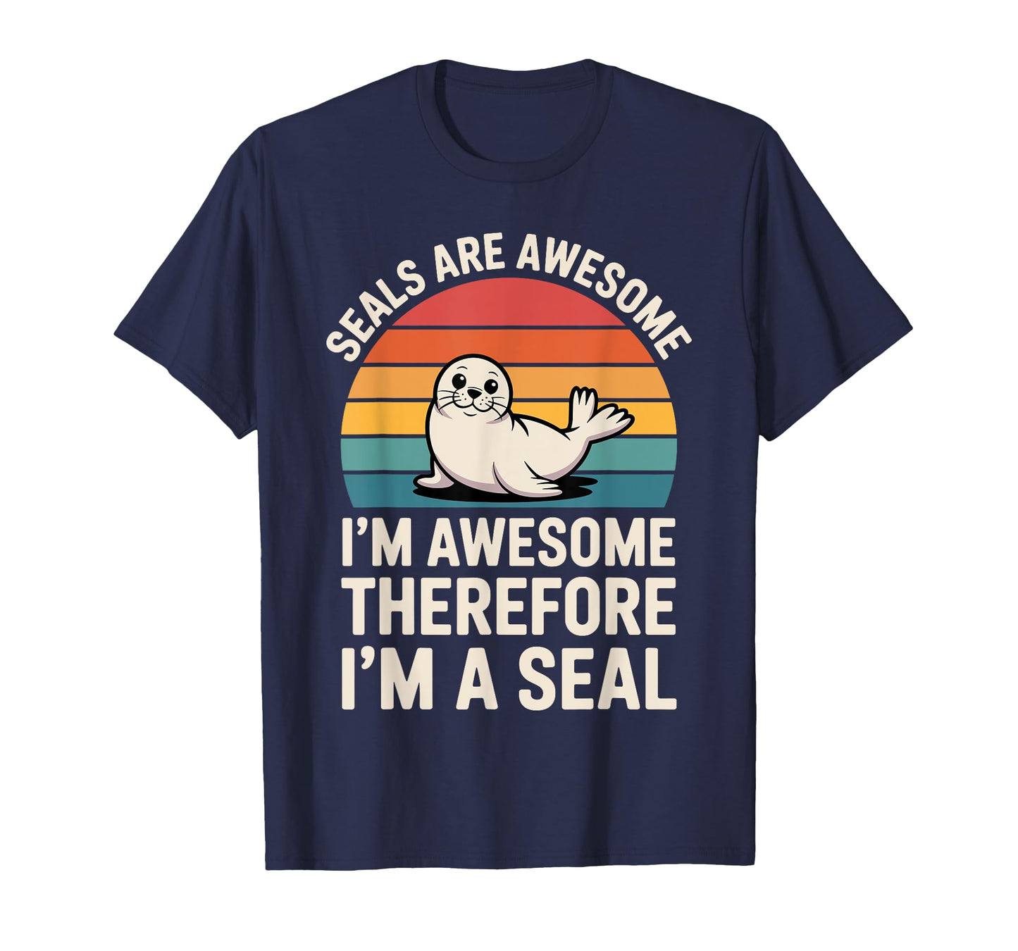 Funny Seal Costume for Men Women Kids Sea Lion Seal Lover T-Shirt