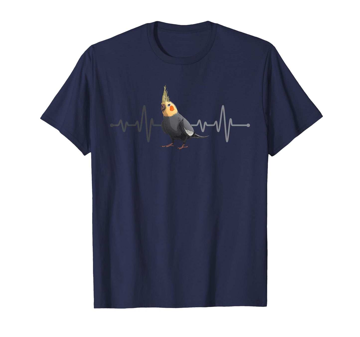 Cute Cockatiel Design For Men Women Kids Parrot Bird Lover T-Shirt