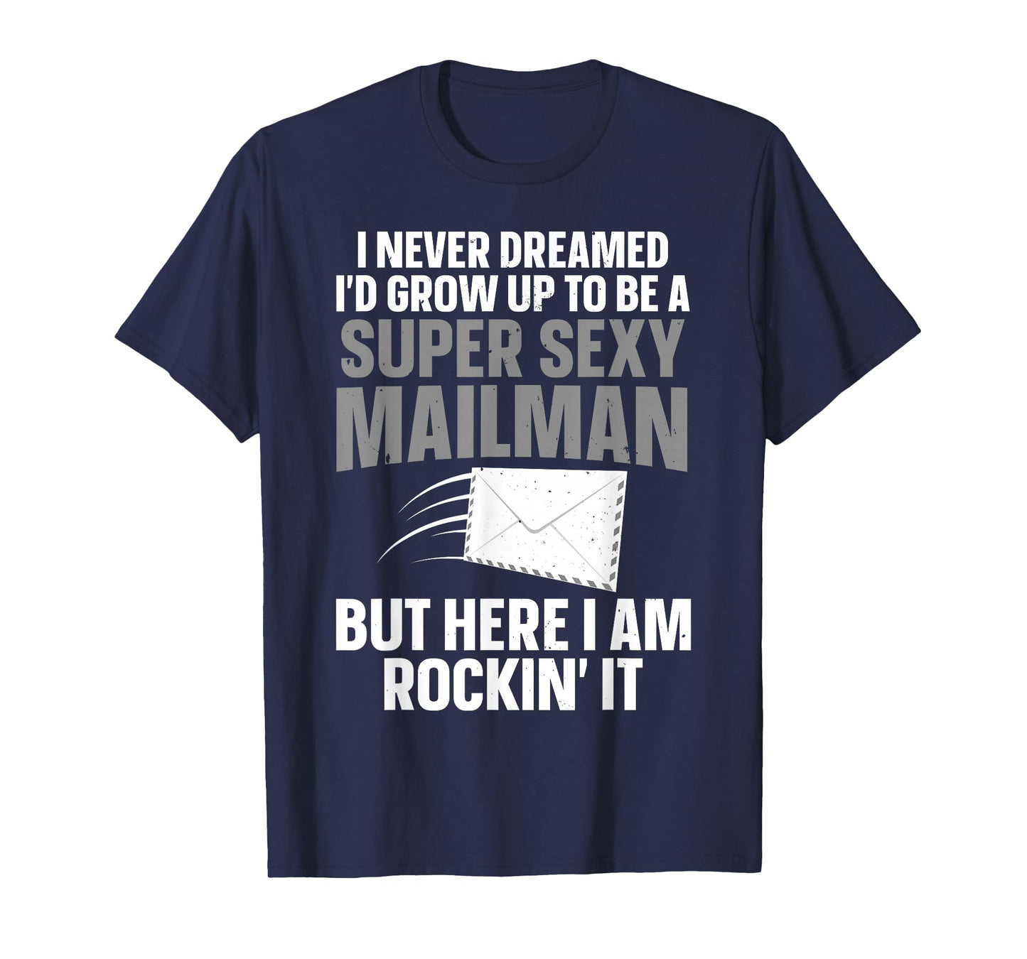 Cool Mailman Art For Men Postal Worker Post Office Mail Man T-Shirt