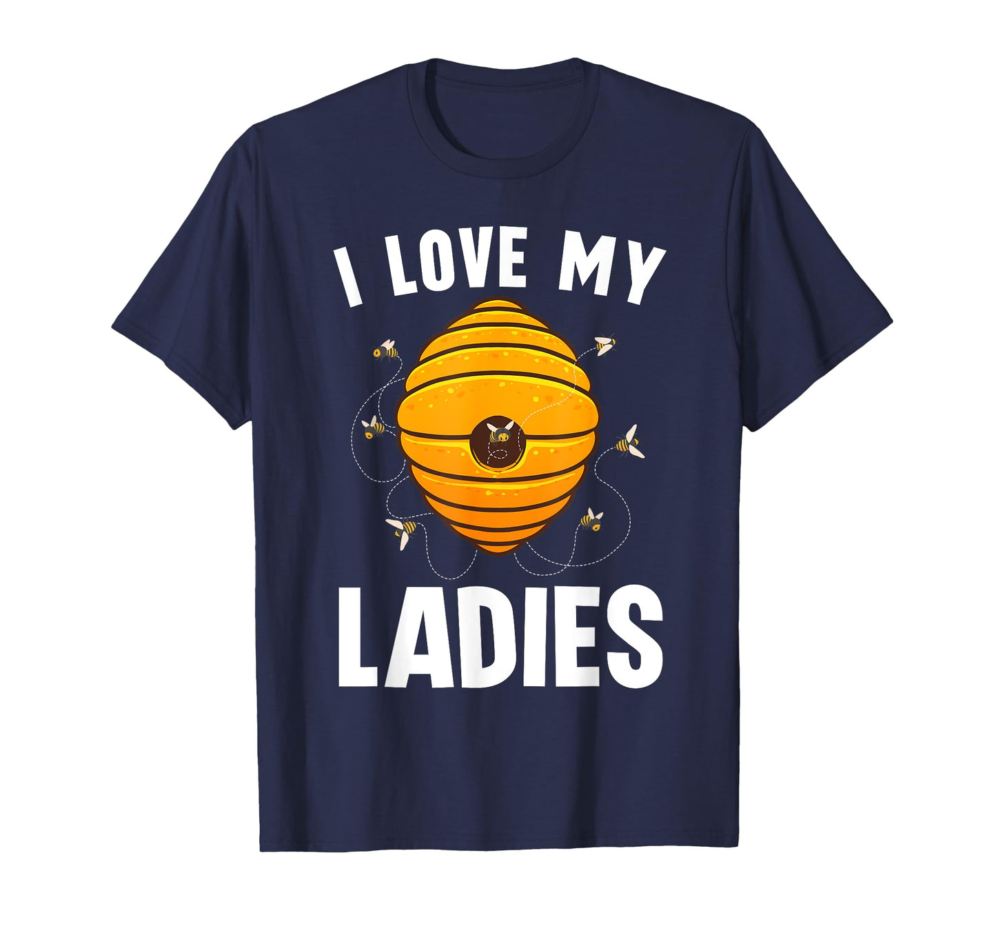 Beekeeper Art For Men Women Honey Bee Honeycomb Beekeeper T-Shirt