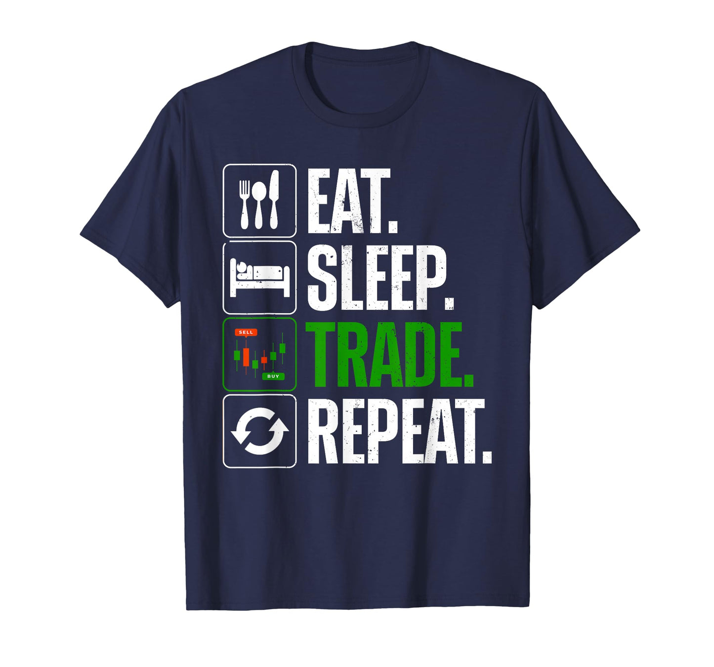 Best Stock Market Art For Men Women Stock Trader Day Trading T-Shirt