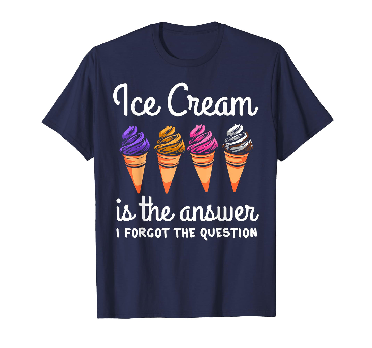 Cool Ice Cream Costume for Men Women Dessert Ice Cream Lover T-Shirt