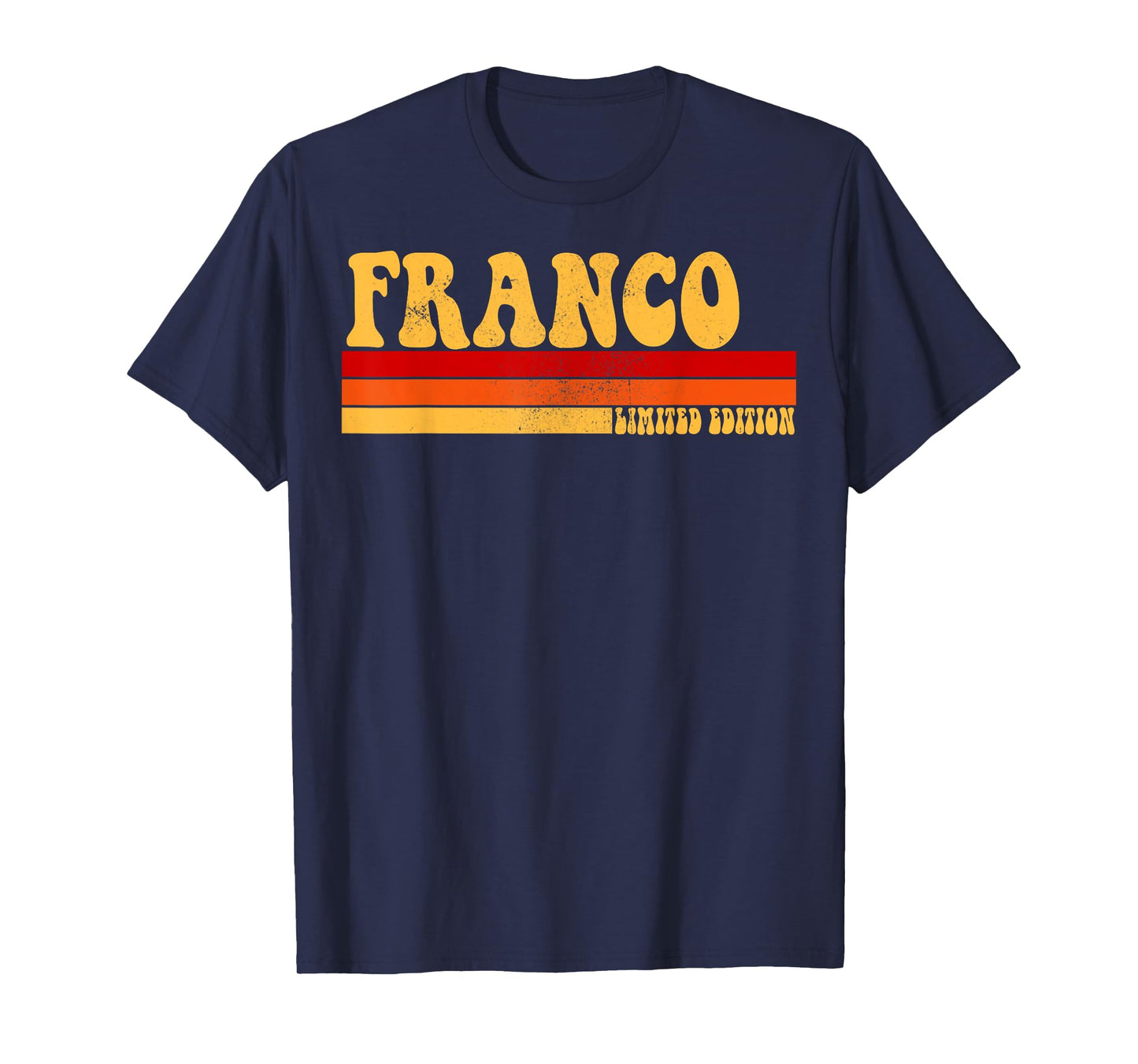 FRANCO Name Personalized Idea Men Retro Vintage FRANCO T-Shirt