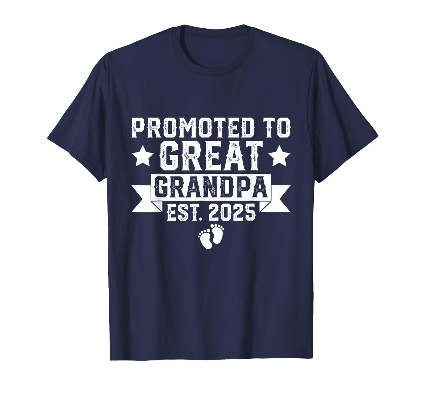 Soon to Be Great Grandfather, Promoted to Great Grandpa 2025 T-Shirt
