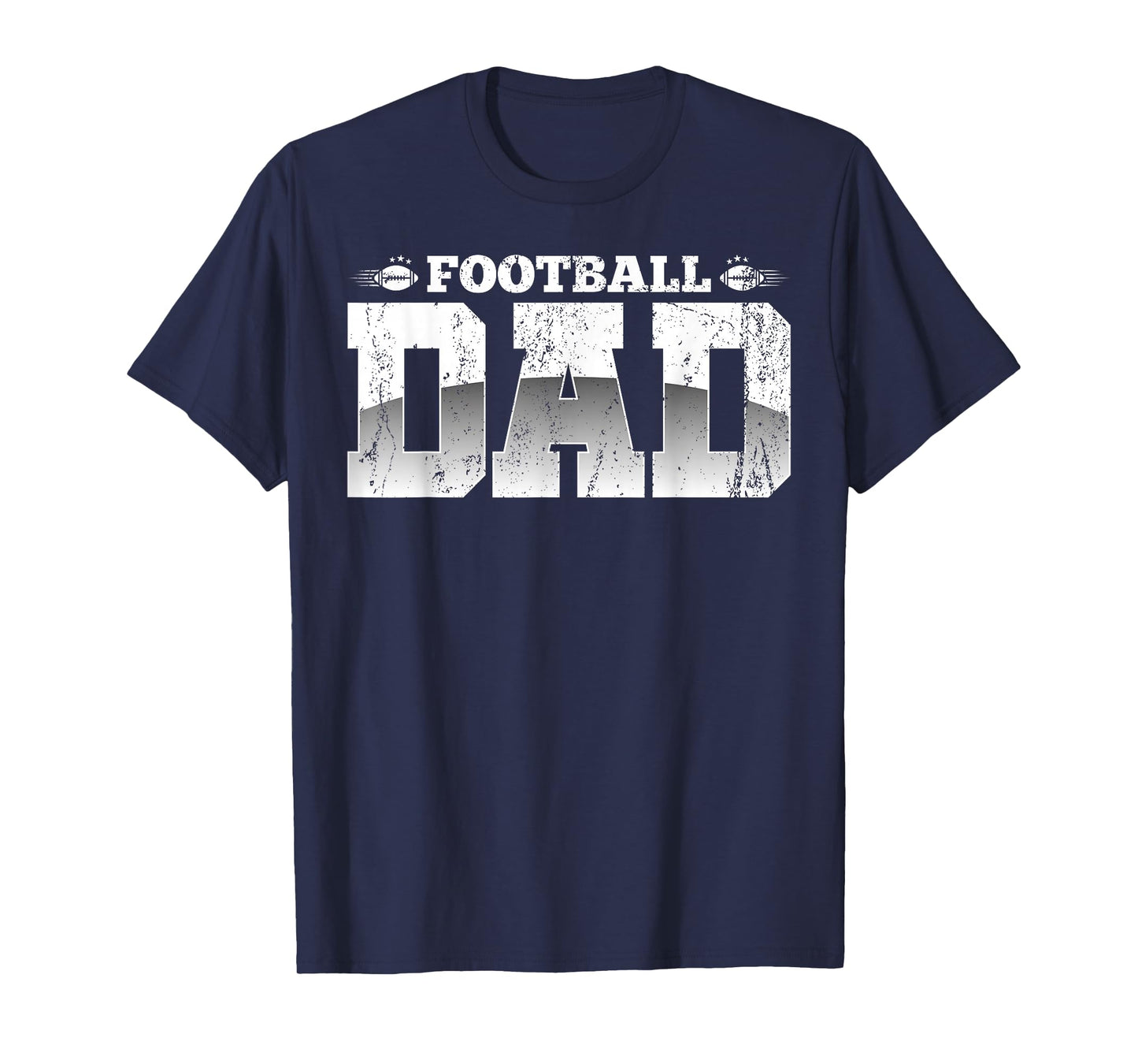 Fathers Day American Football Player Football Dad Football T-Shirt