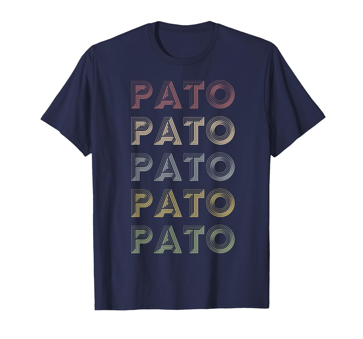 Retro Pato Repetitive Vintage Player T-Shirt