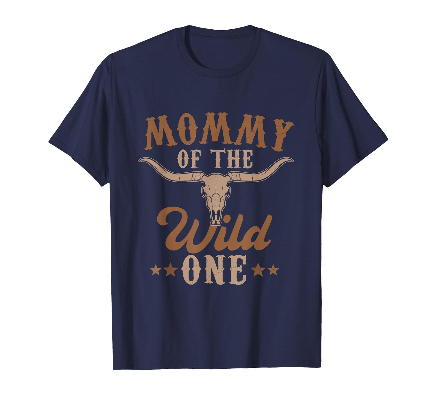 Mommy Of The Wild One Cowboy Western Rodeo Party Matching T-Shirt