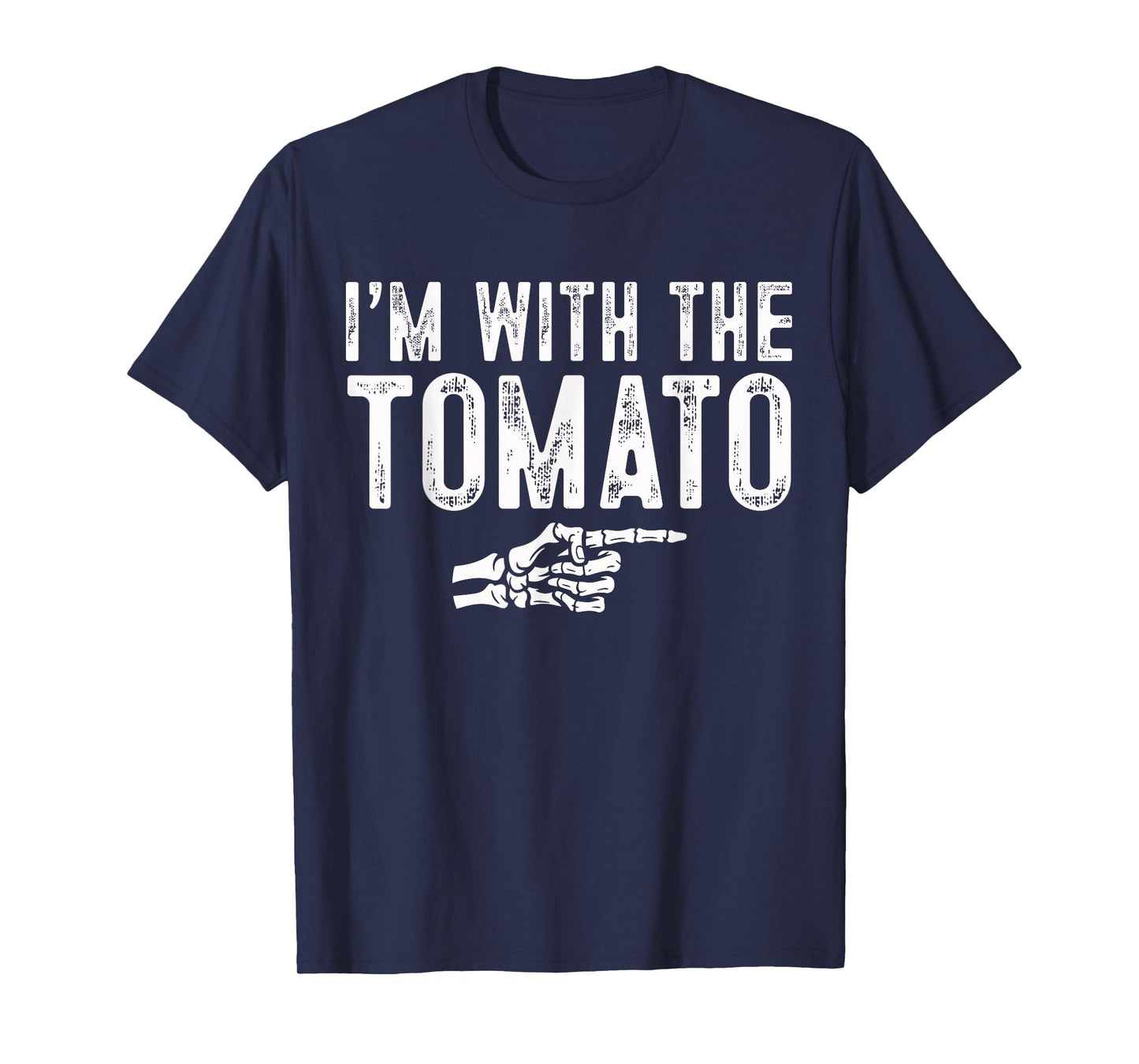 I'm with The Tomato Easy Costume Halloween Couples T-Shirt