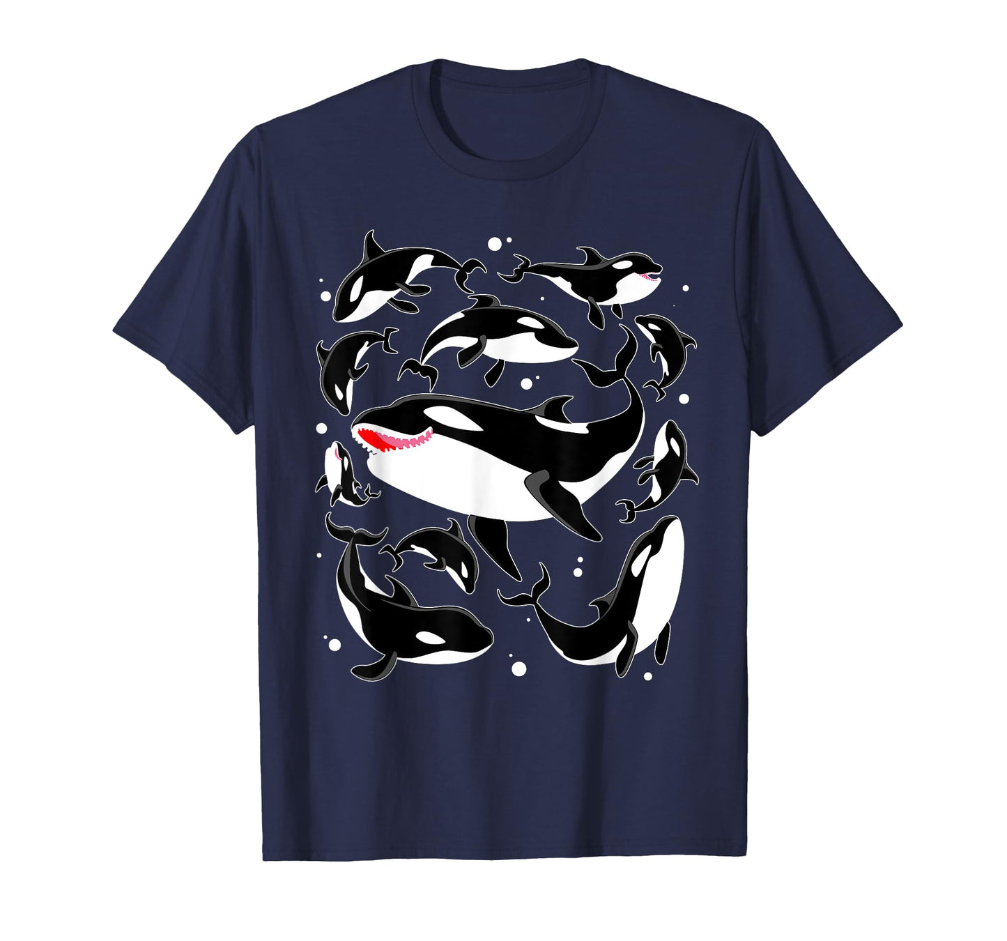 Cool Orca Art For Men Women Kids Killer Whale Orca Lover T-Shirt