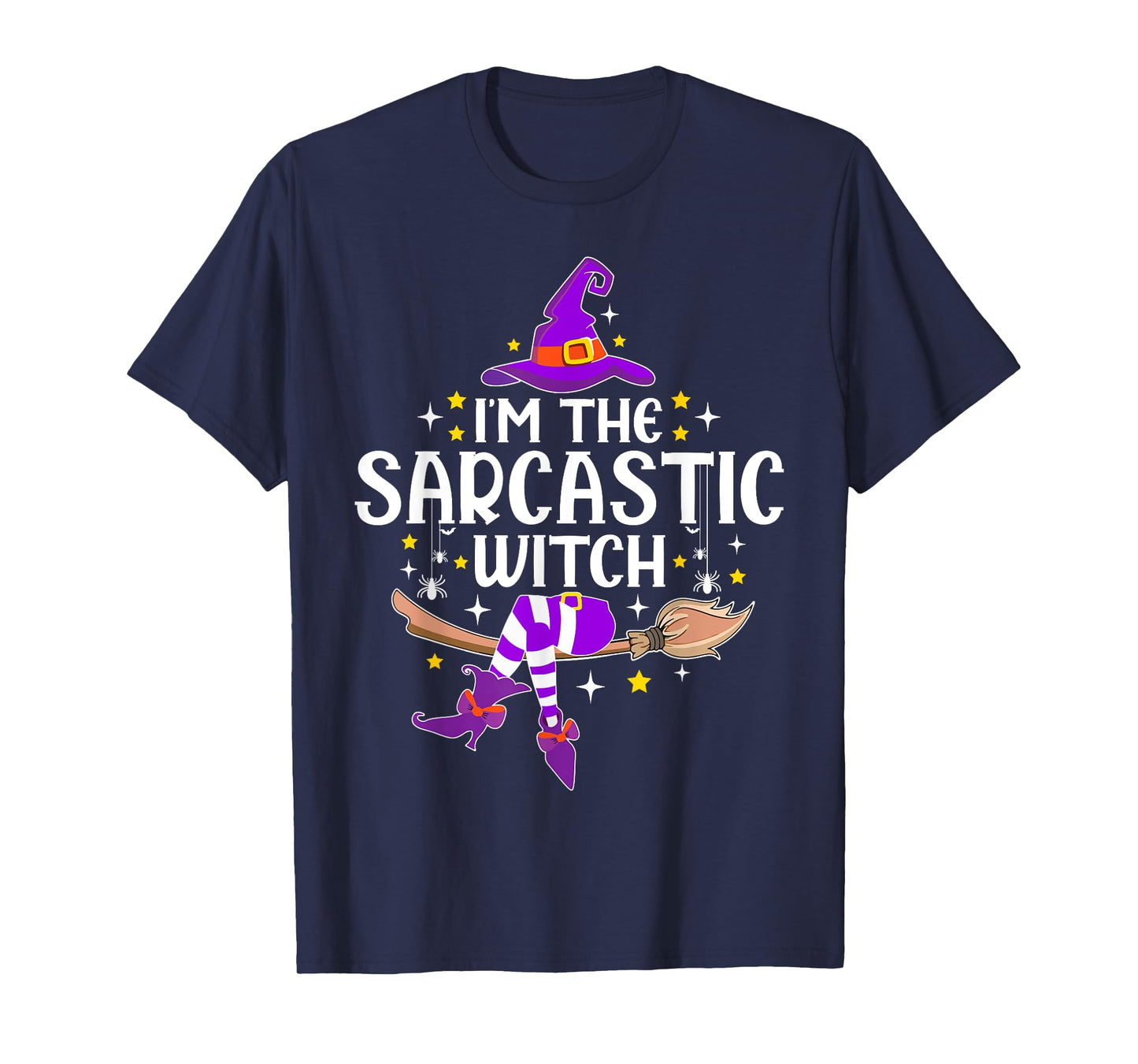 I'm The Sarcastic Witch Halloween Matching Group Costume T-Shirt