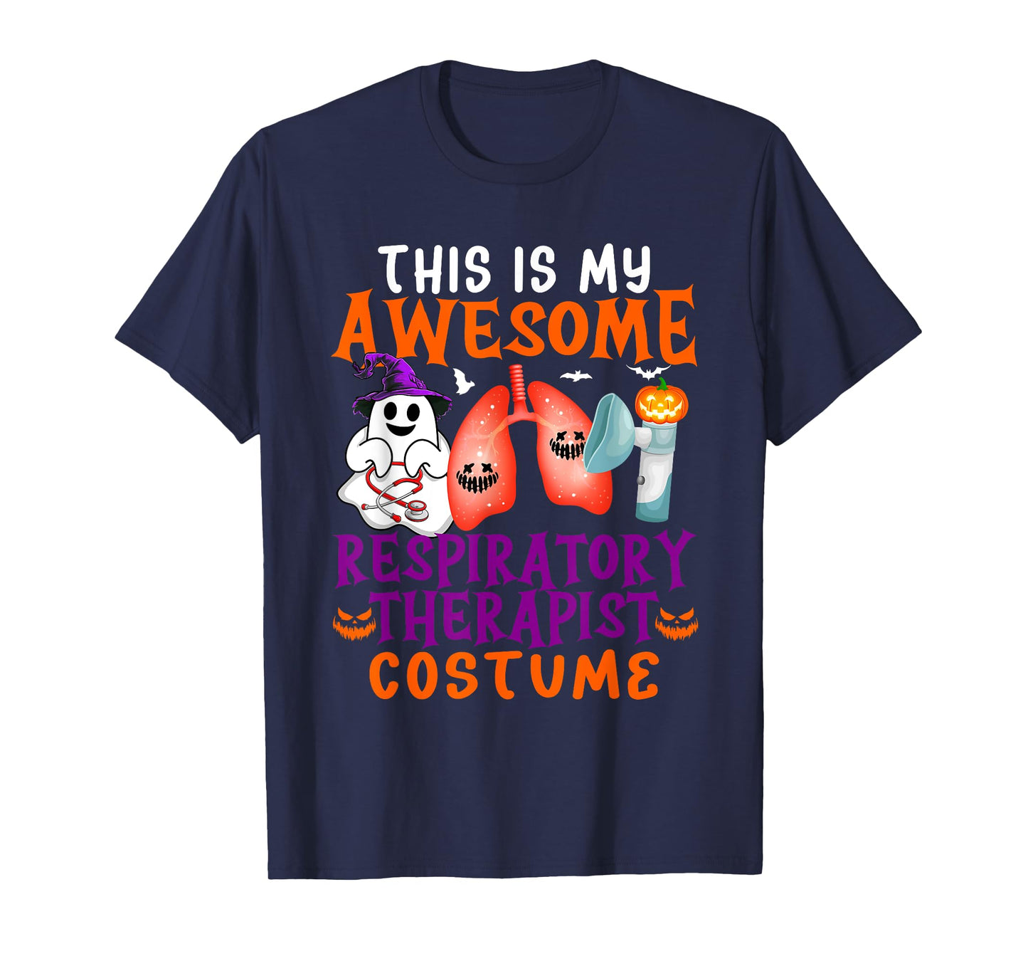 My Awesome Respiratory Therapist Costume Horror Tools T-Shirt