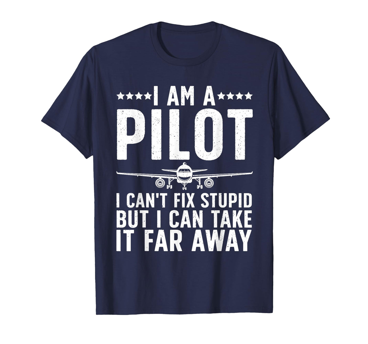 Funny Pilot Design For Men Women Aviation Airplane Pilot T-Shirt