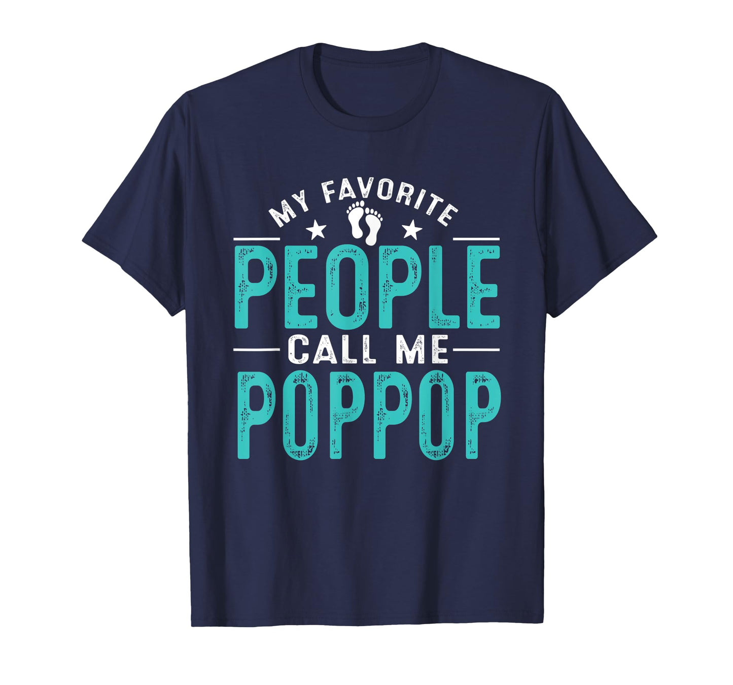 My Favorite People Call Me PopPop Vintage Funny PopPop Fathe T-Shirt
