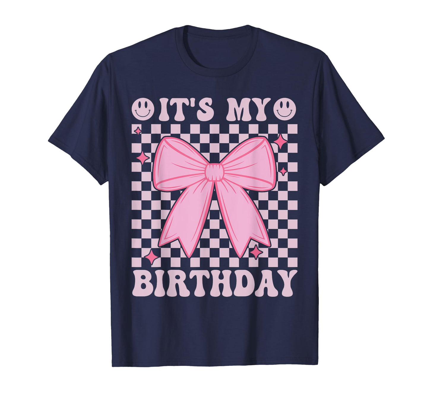 Birthday Girl Coquette Funny Birthday Girl Pink Coquette Bow T-Shirt
