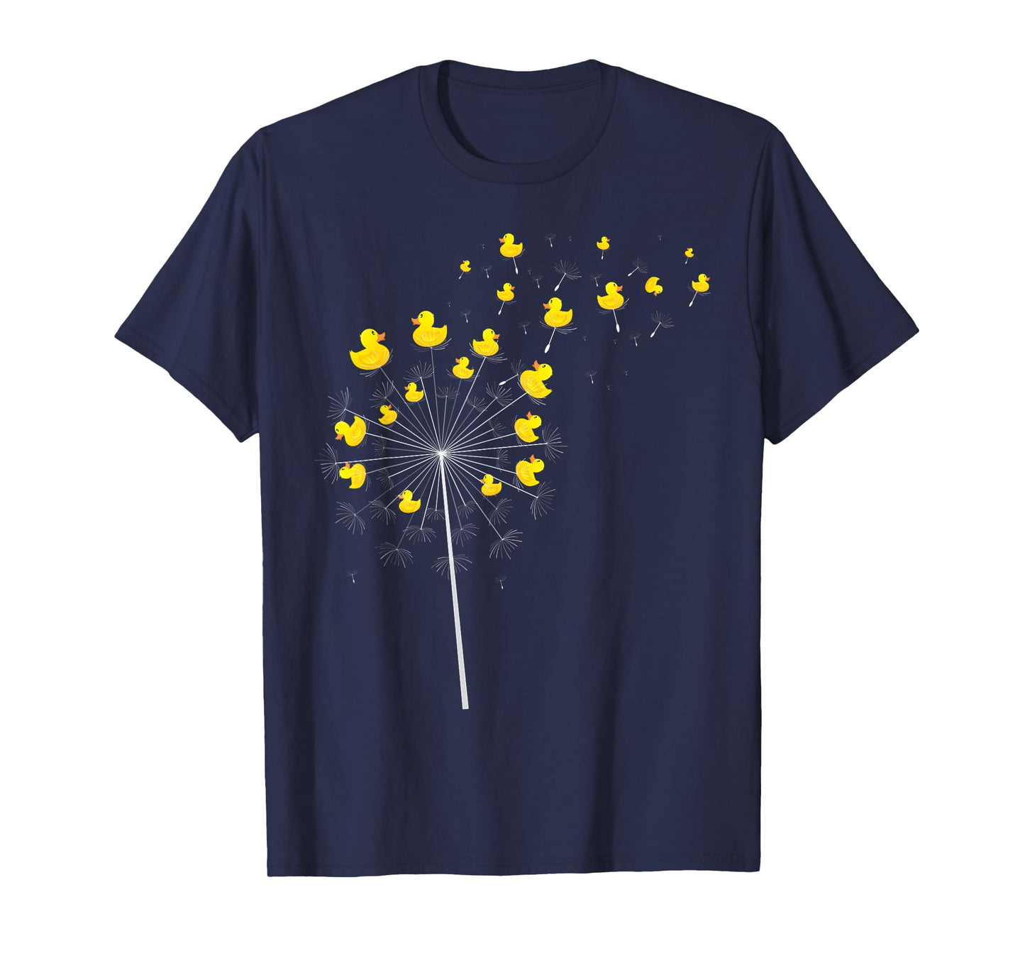 Dandelion Duckie Lover Duckling Bath Toy Ducky Rubber Duck T-Shirt