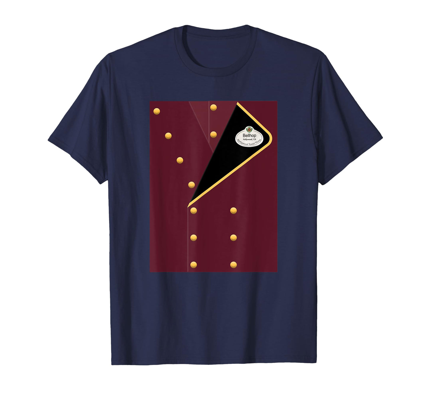 Bellhop Coat Easy Costume T-Shirt
