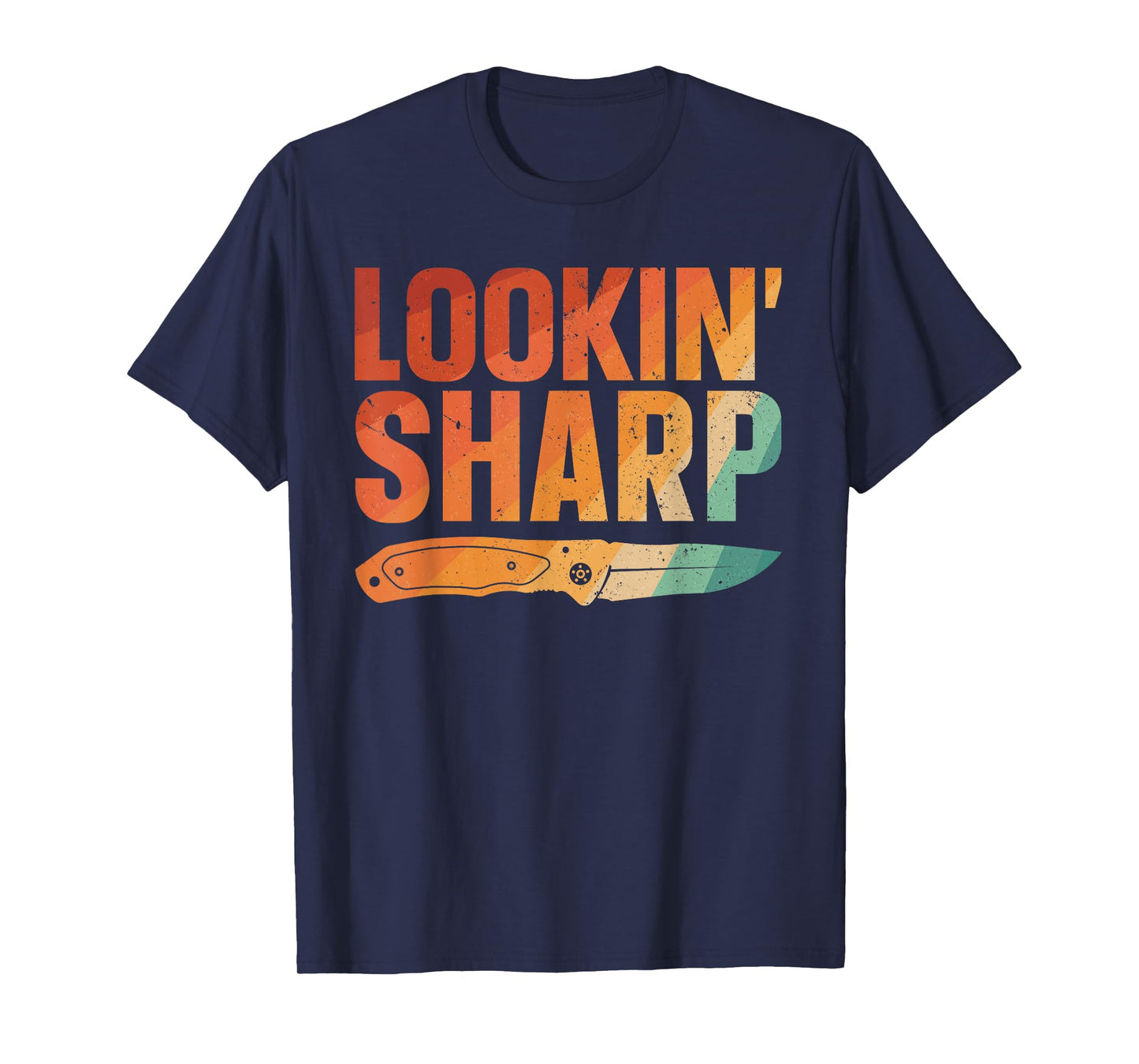 Pocket Knife Art For Men Women Knife Lover Knife Collector T-Shirt