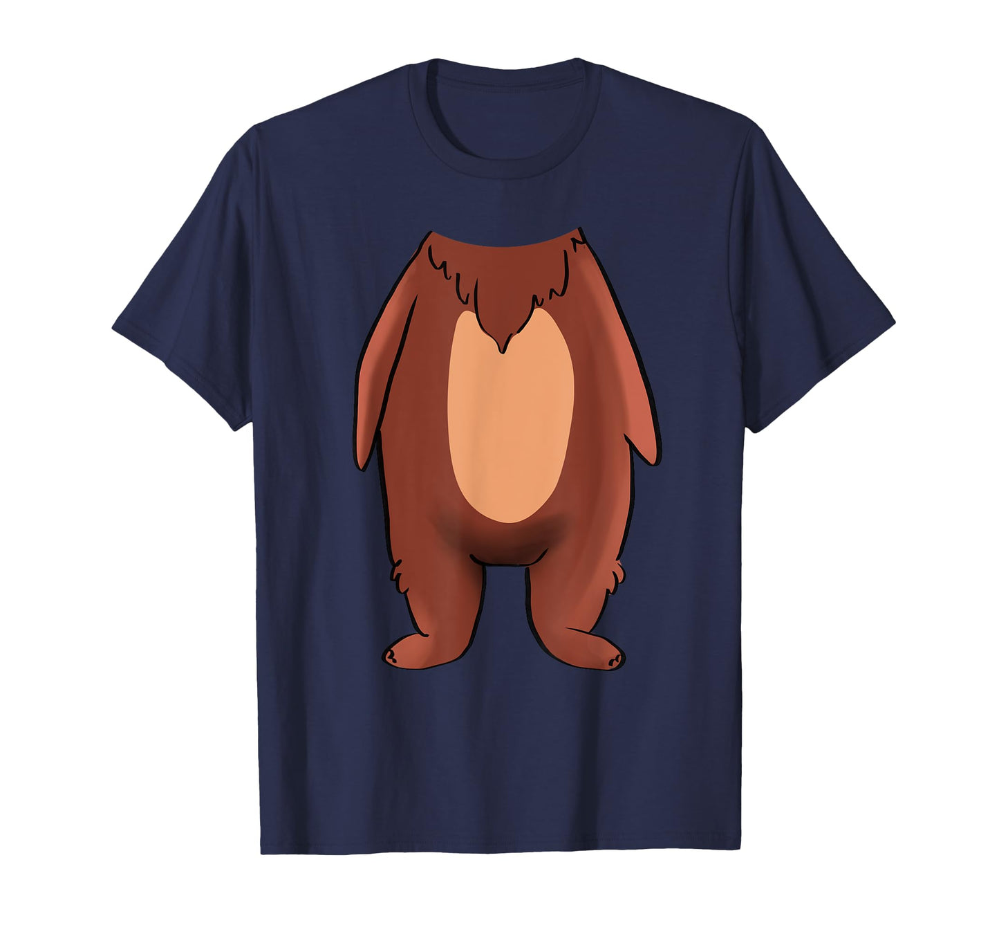 Bear Halloween Costume Shirt - Brown Grizzly Bear T-Shirt