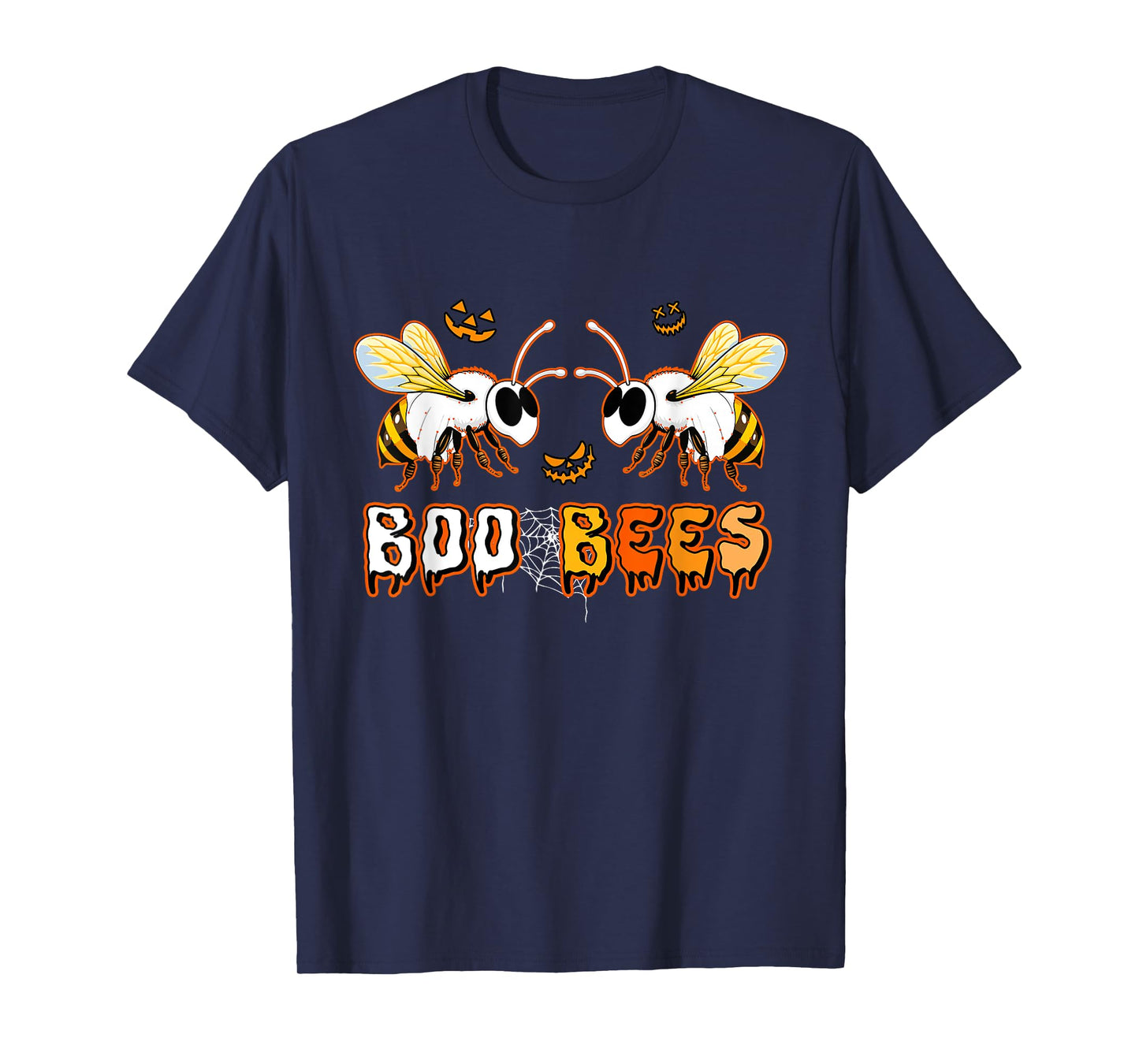 Boo Bees Halloween Couple Two Cute Bees Cosplay Boo Ghost T-Shirt