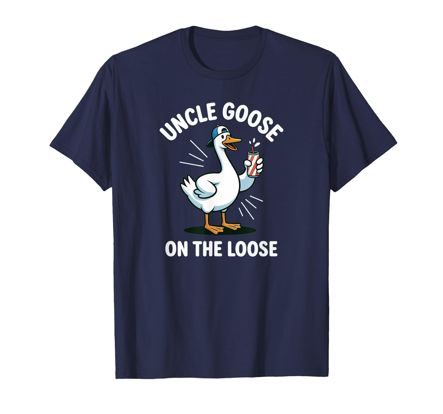 Funny Silly Uncle Goose On The Loose Meme Family Matching T-Shirt