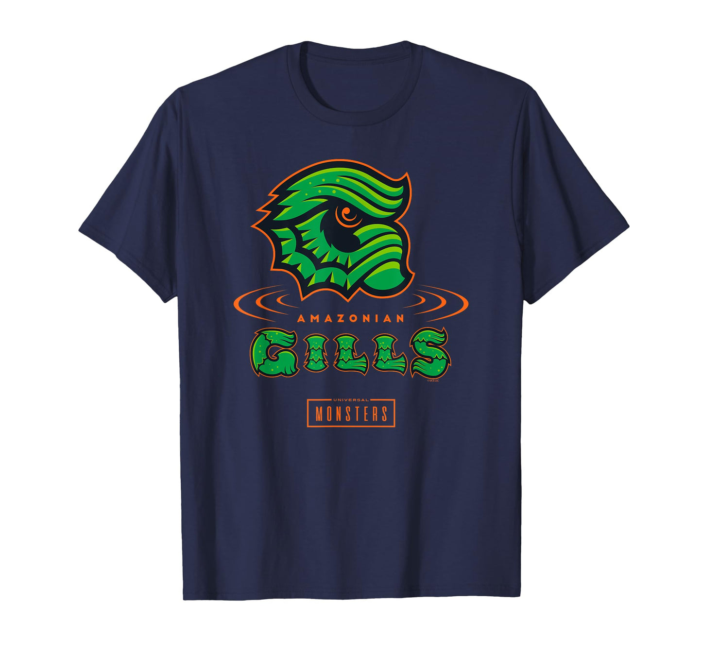 Universal Monsters Creature From The Black Lagoon Gills T-Shirt