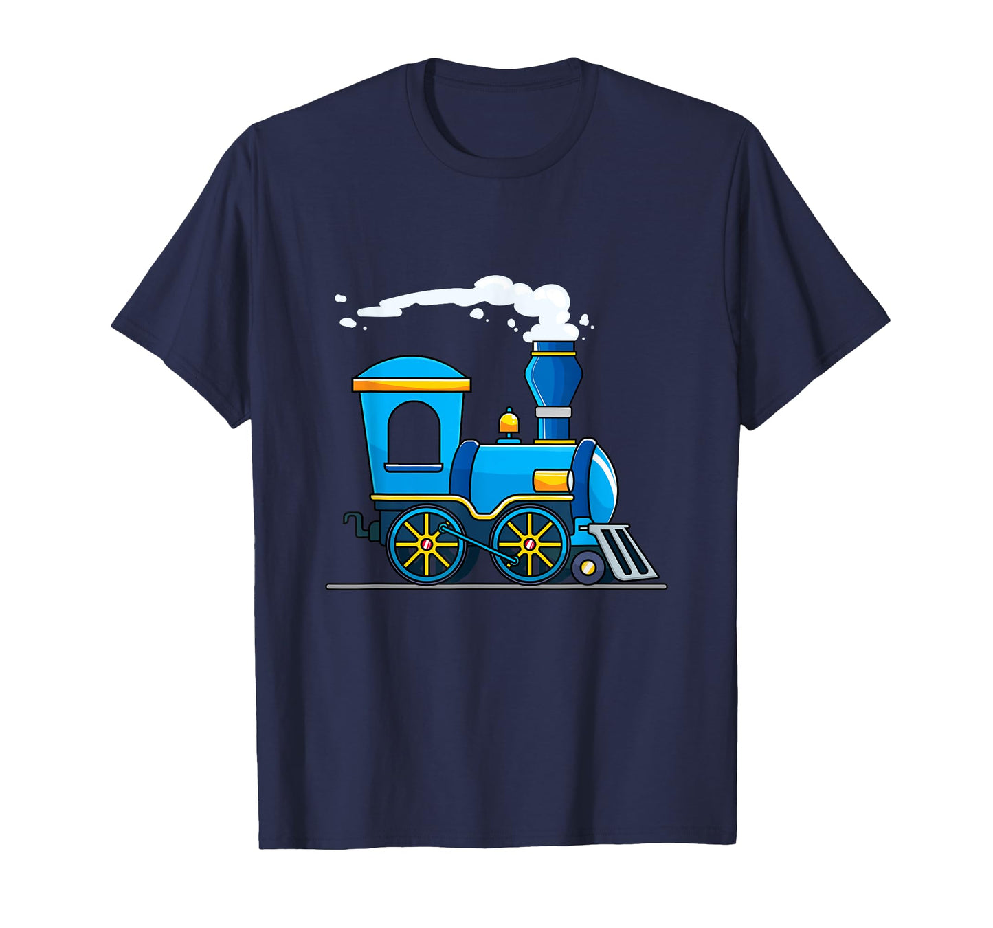 Birthday Choo Choo Blue Train Lovers Kids Boys Girls Toddler T-Shirt