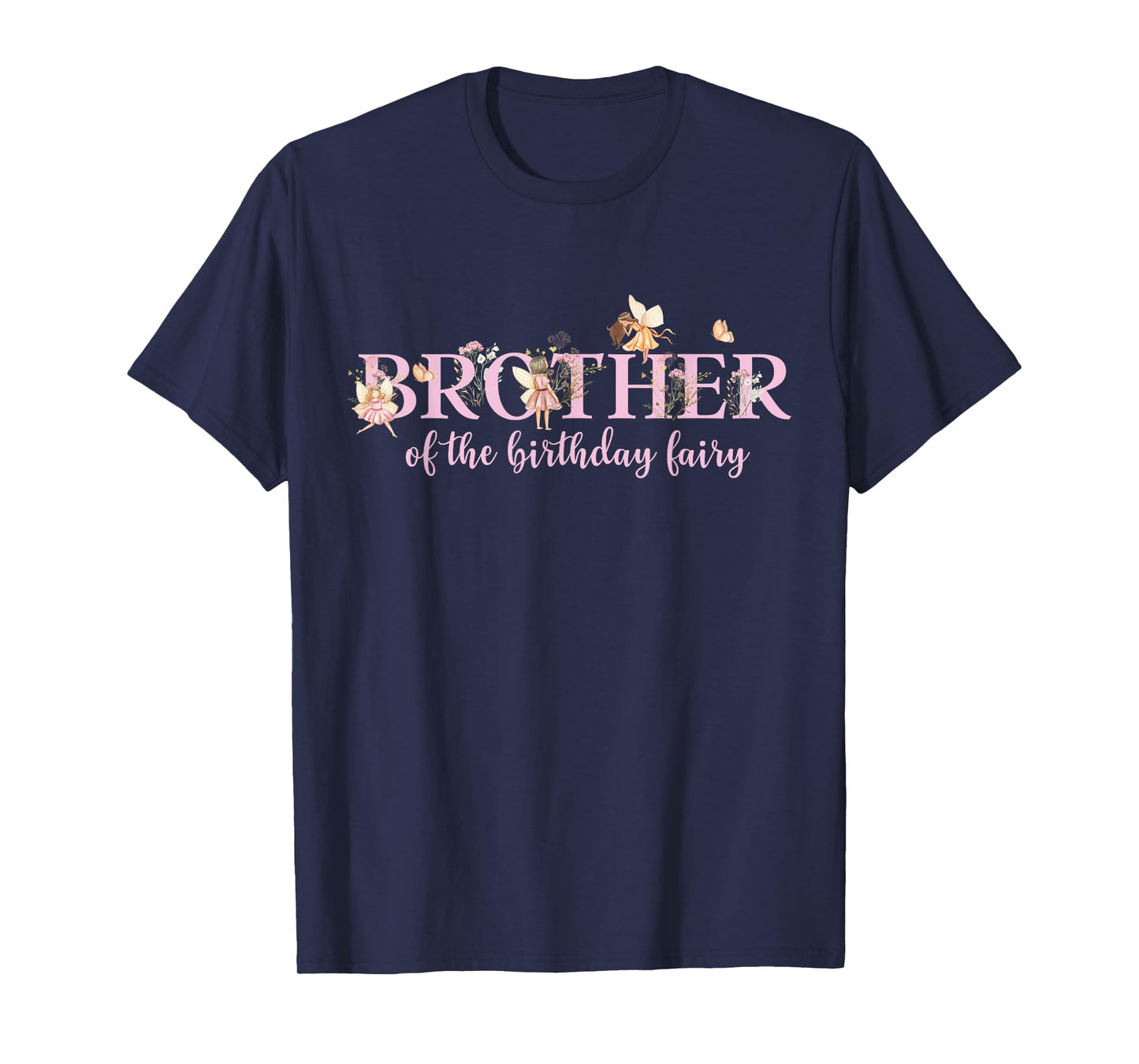 Brother Of The Birthday Fairy Magical Birthday Girl T-Shirt
