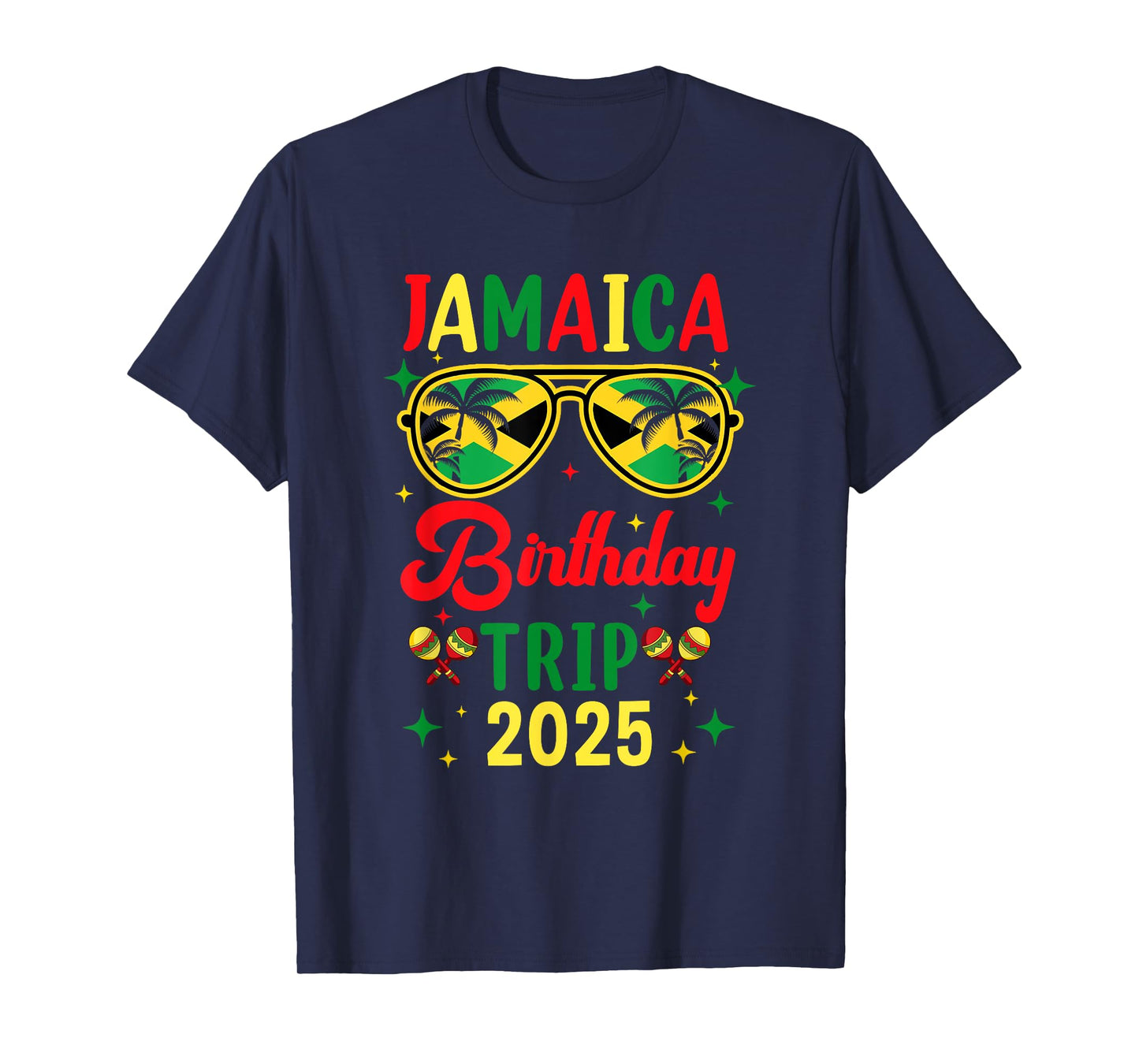 Jamaica Birthday Trip Vacation Summer 2025 Outfit T-Shirt