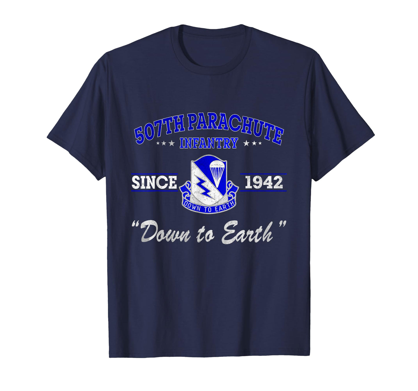 507th Parachute Infantry Regiment Veteran Father Day T-Shirt