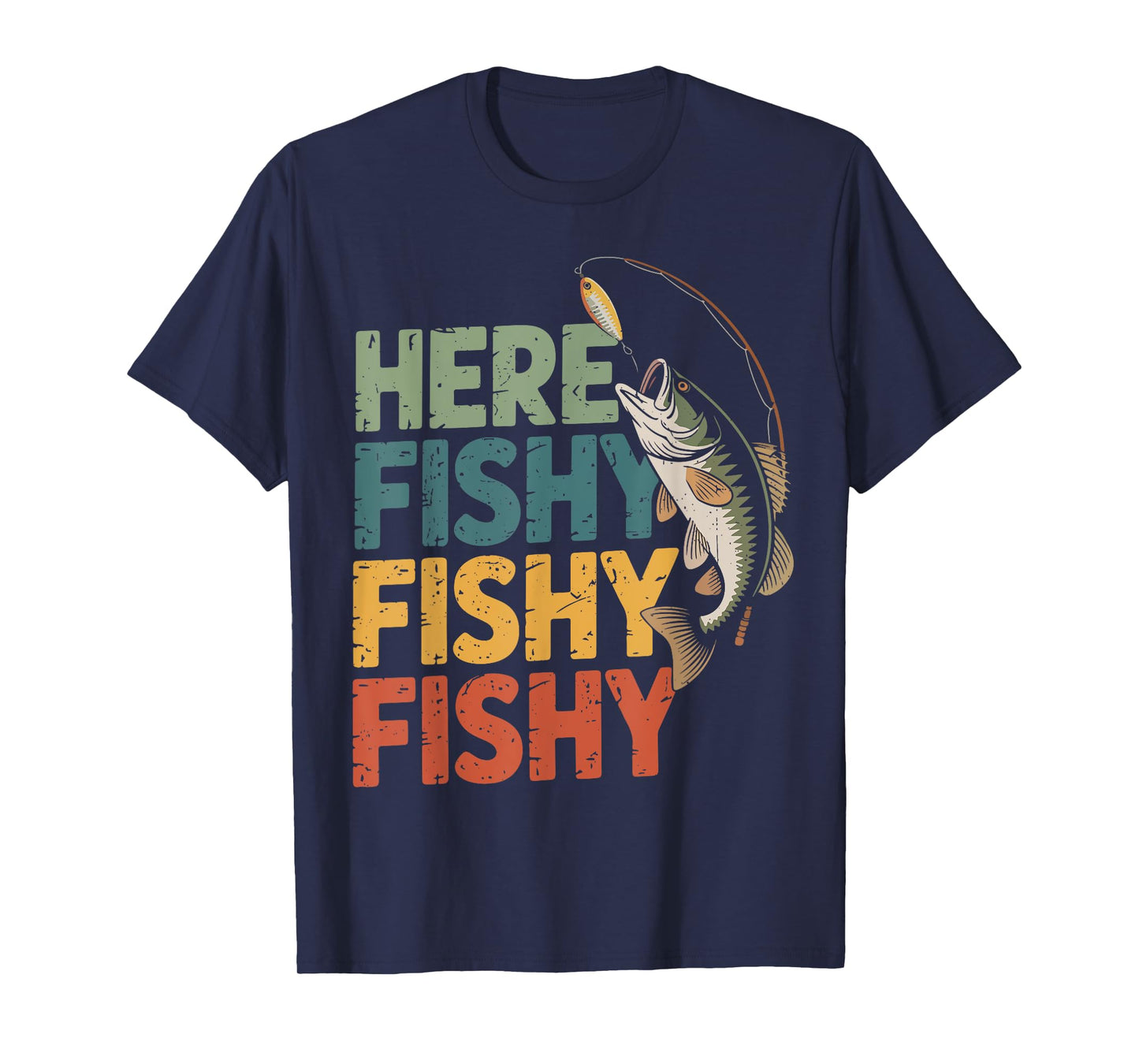 Youth Here-Fishy Bass Fish Boy Men Funny Fisherman Toddler T-Shirt