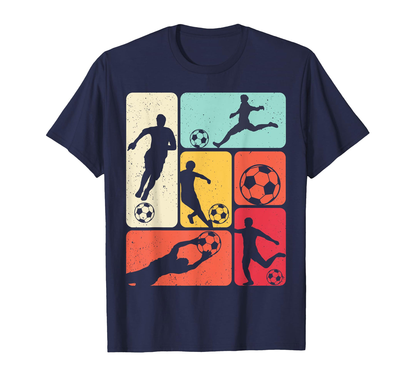 Funny Soccer Shirt Football Player Boys Men Soccer Player T-Shirt