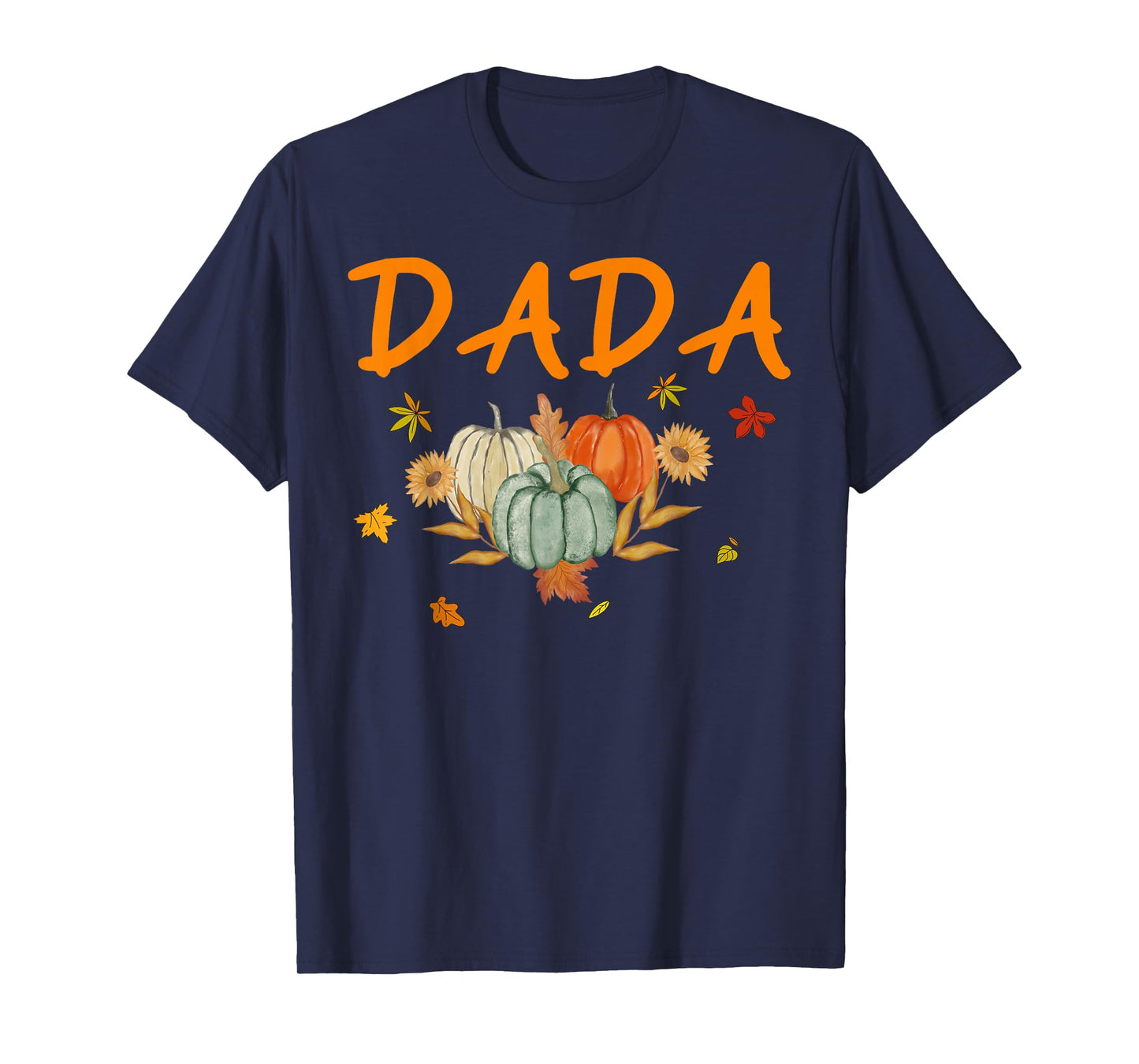 Dada Birthday Pumpkin 1st Birthday Matching Family Party T-Shirt