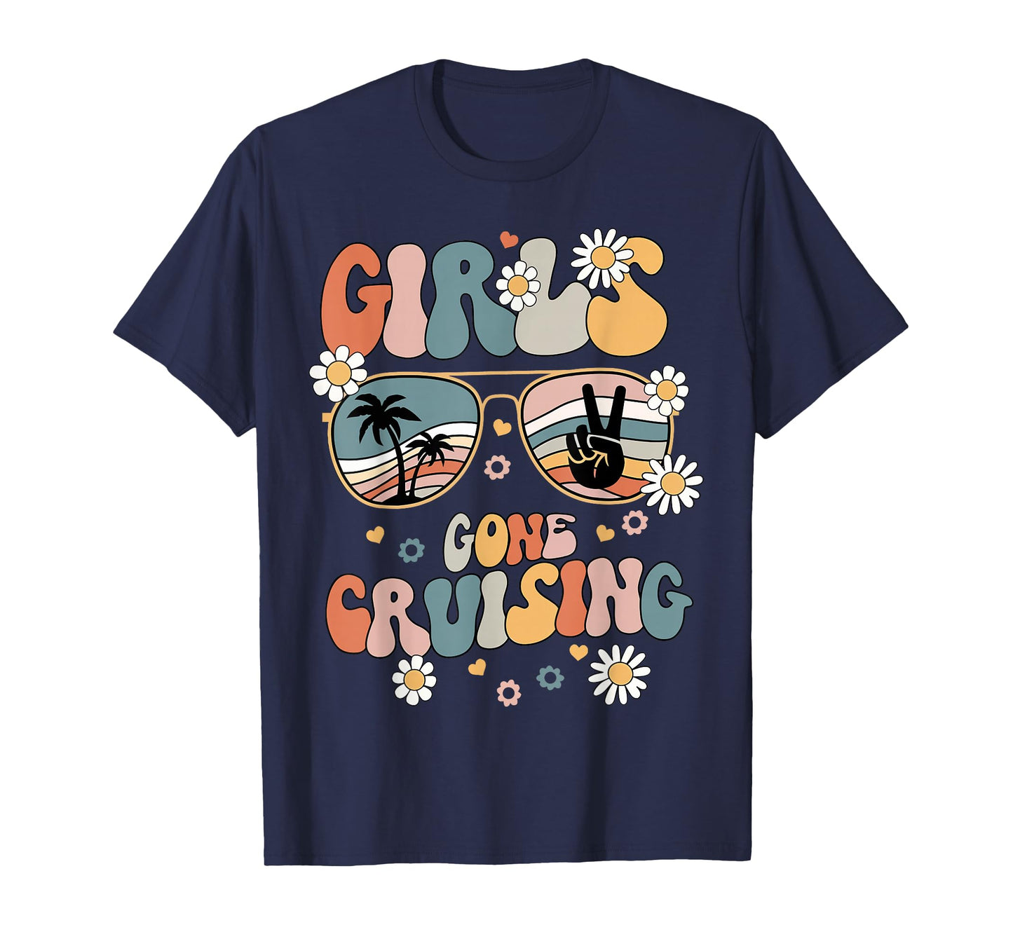 Girls Gone Cruising Sunglasses Cruise Hawaii Summer Vacation T-Shirt