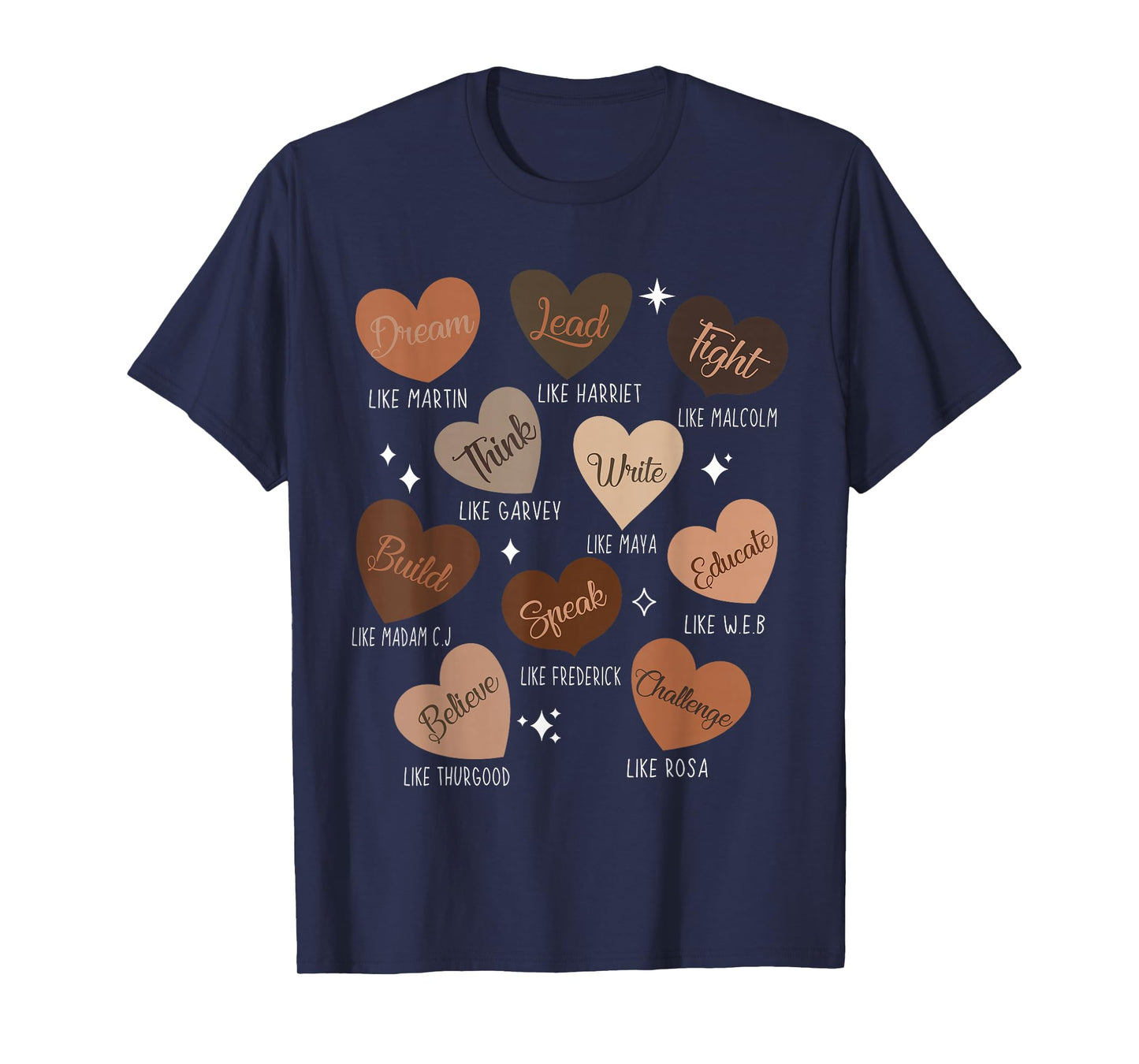 Bhgytec Celebrating Black History Unisex-Adults, Unisex-Kids African American Black History T-Shirt