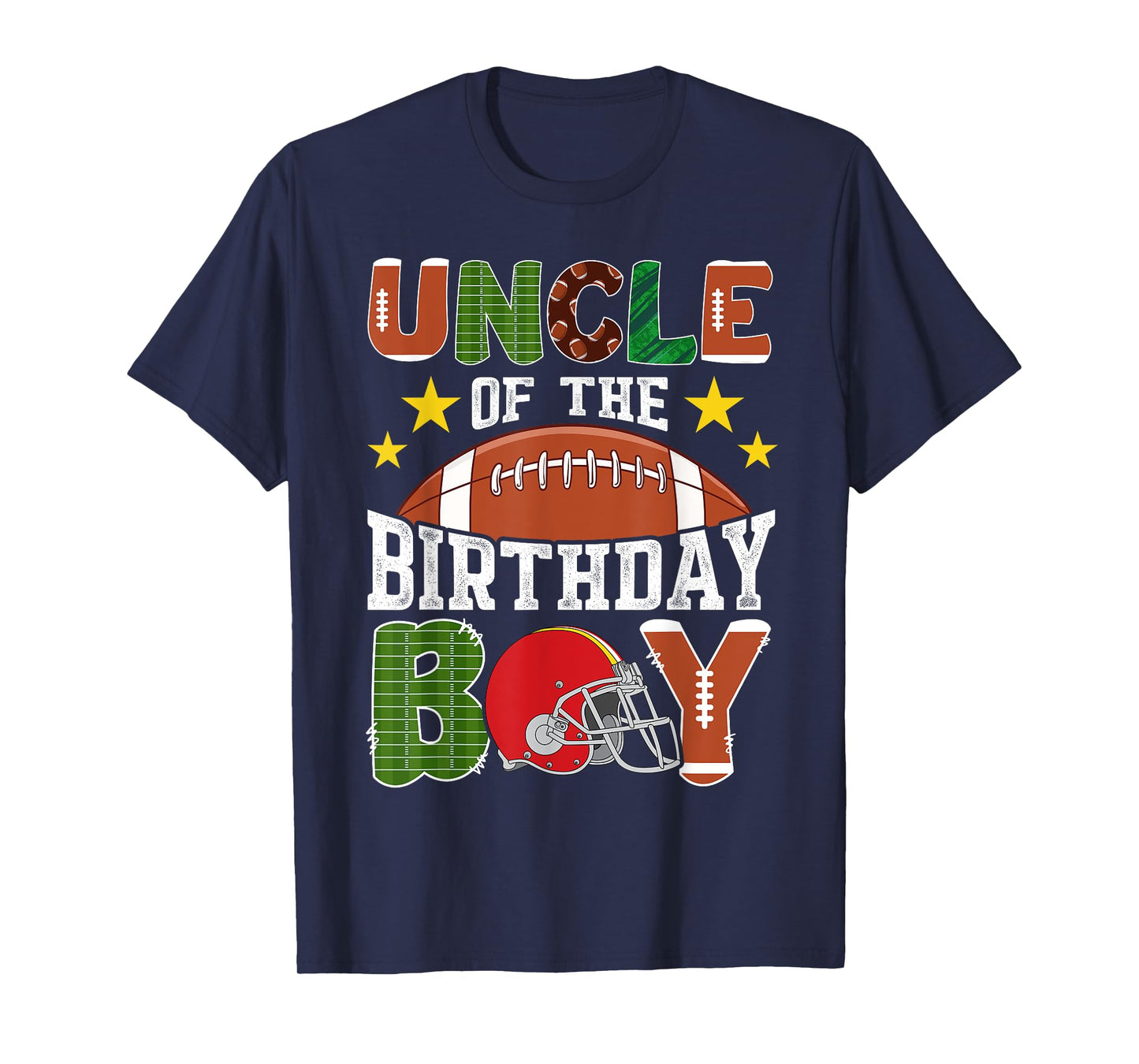 Football Uncle Of The Birthday Boy Family Matching T-Shirt