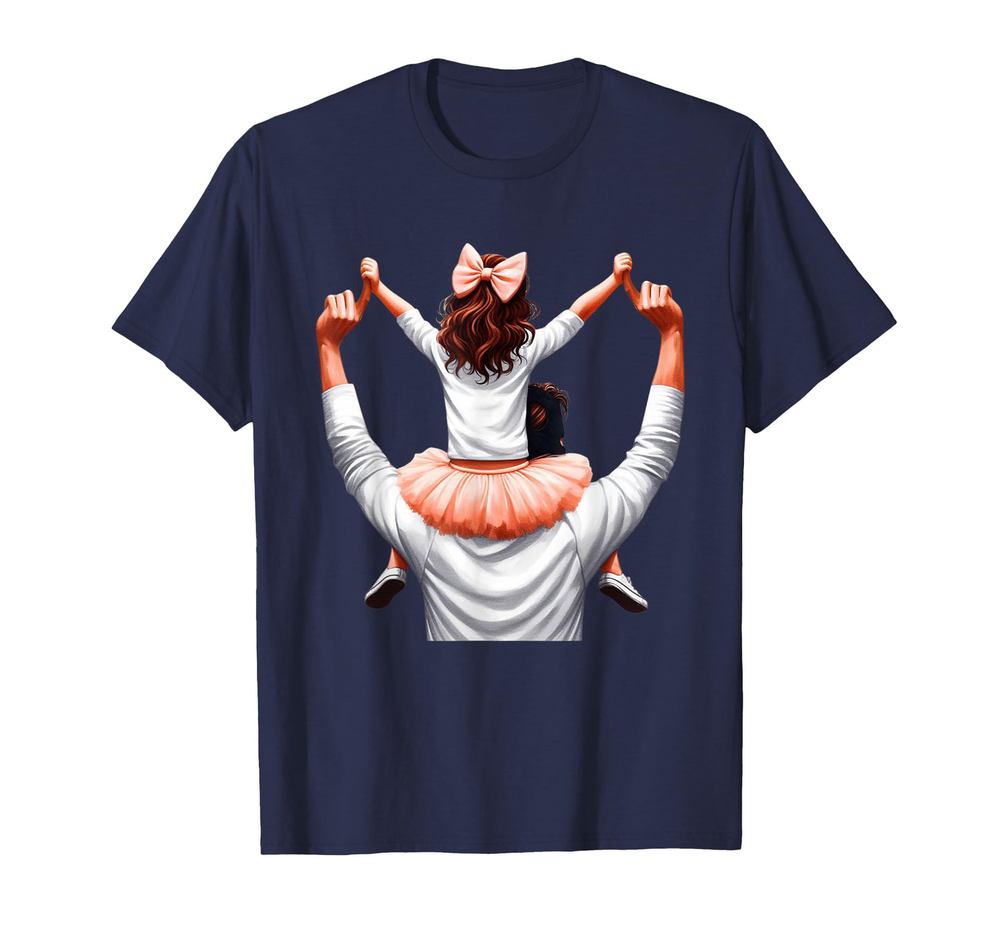 Best Dad Papa Daughter Father's Day T-Shirt