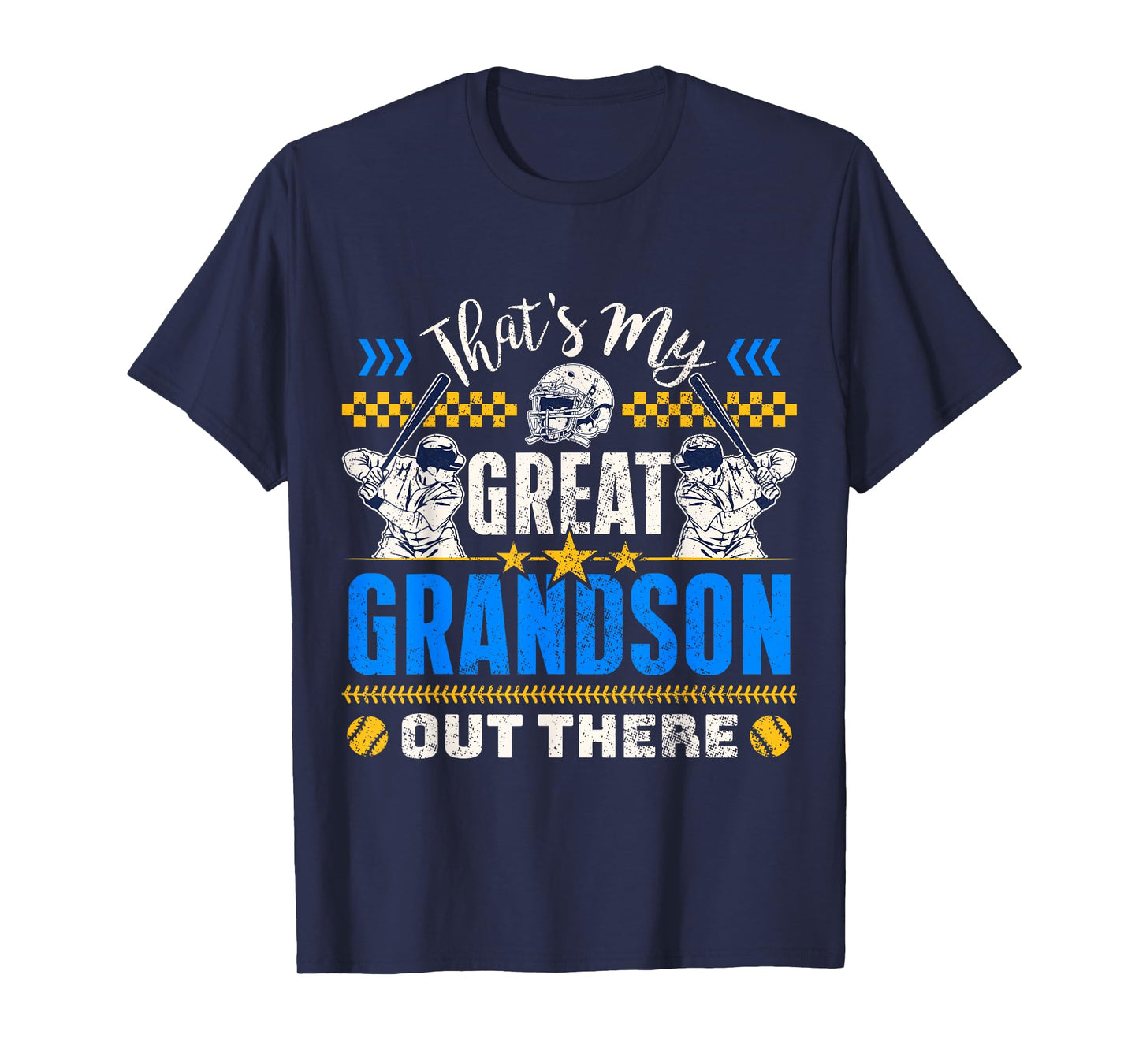 That's My Great Grandson Out There Baseball Great Grandma T-Shirt