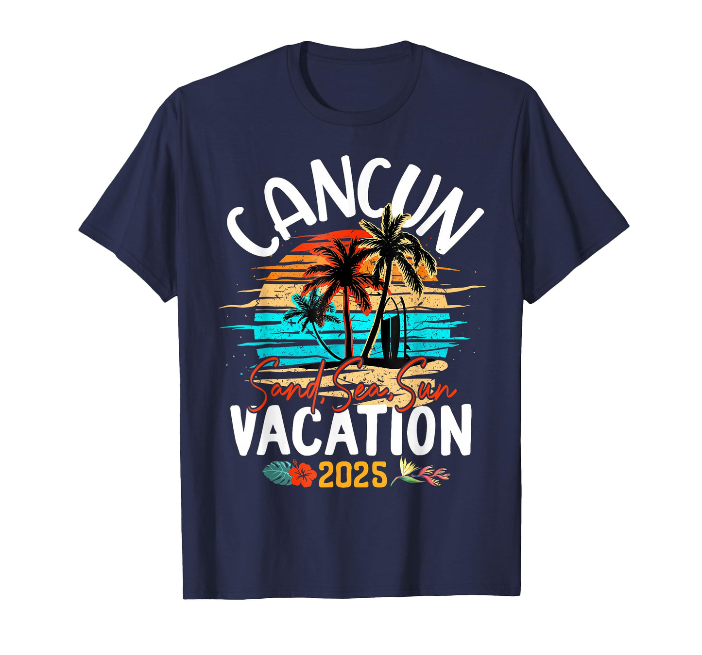 Family Cancun Vacation 2025 Summer Vacation Matching Group T-Shirt
