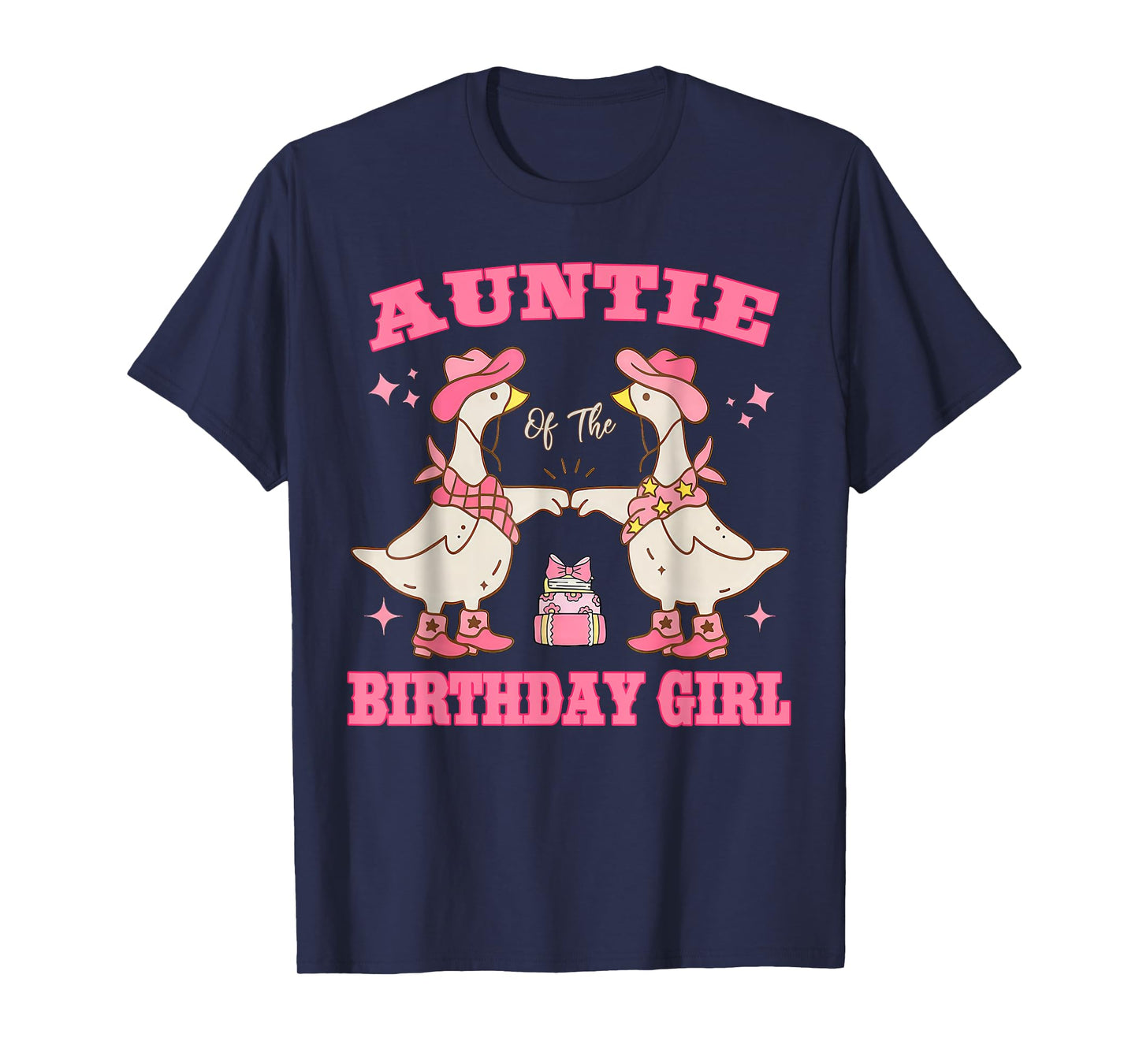 Silly Mom Auntie Silly Goose Bday Girl Family Matching Party T-Shirt