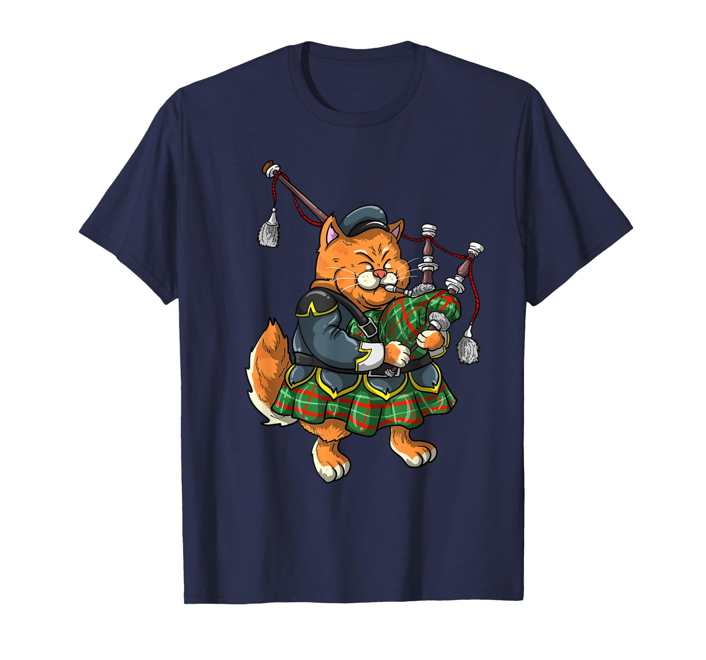 Bagpipe Art for Men Women Bagpipe Player Kilt Lover Bagpiper T-Shirt
