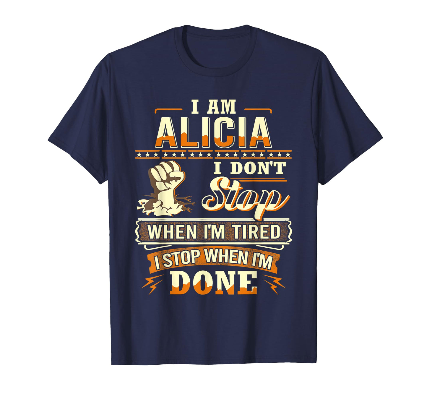 I am Alicia Shirt Personalized Alicia First Name T-Shirt