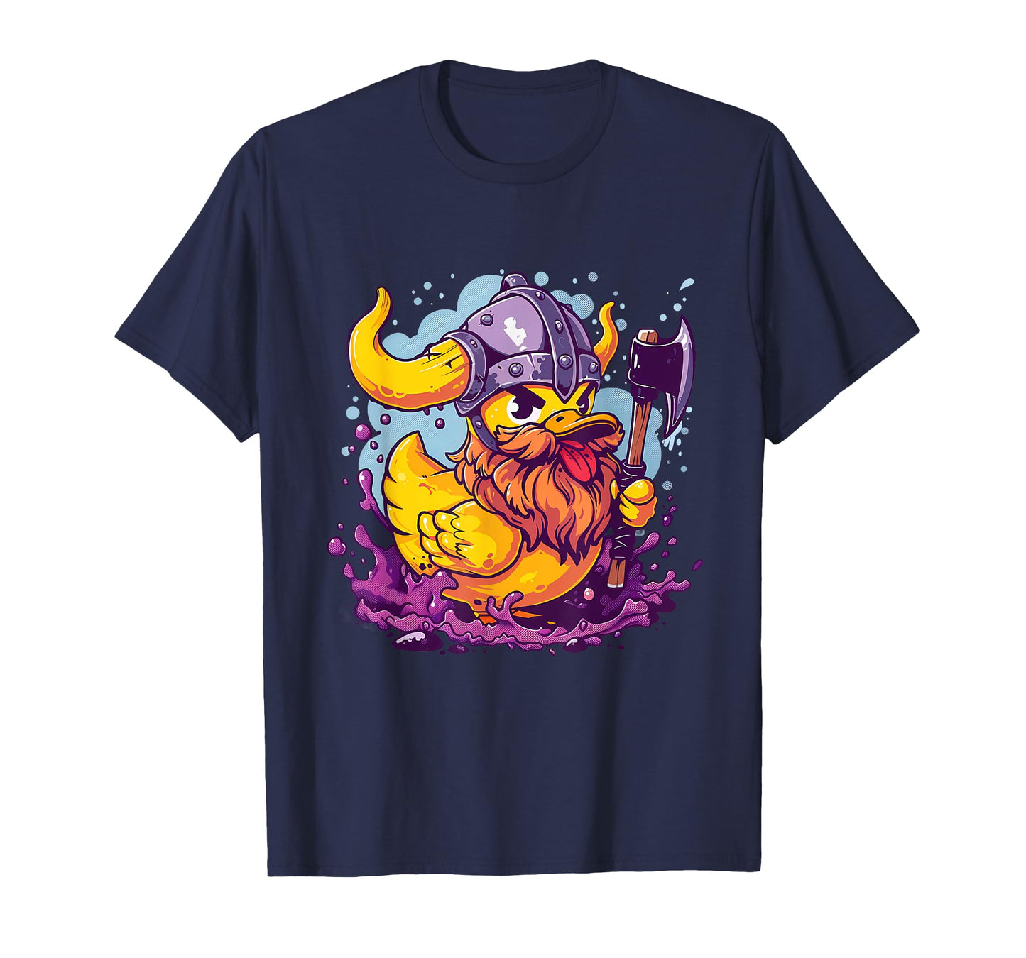 Rubber Duck Rubber Duckie Viking Duck Viking Helmet Vikings T-Shirt