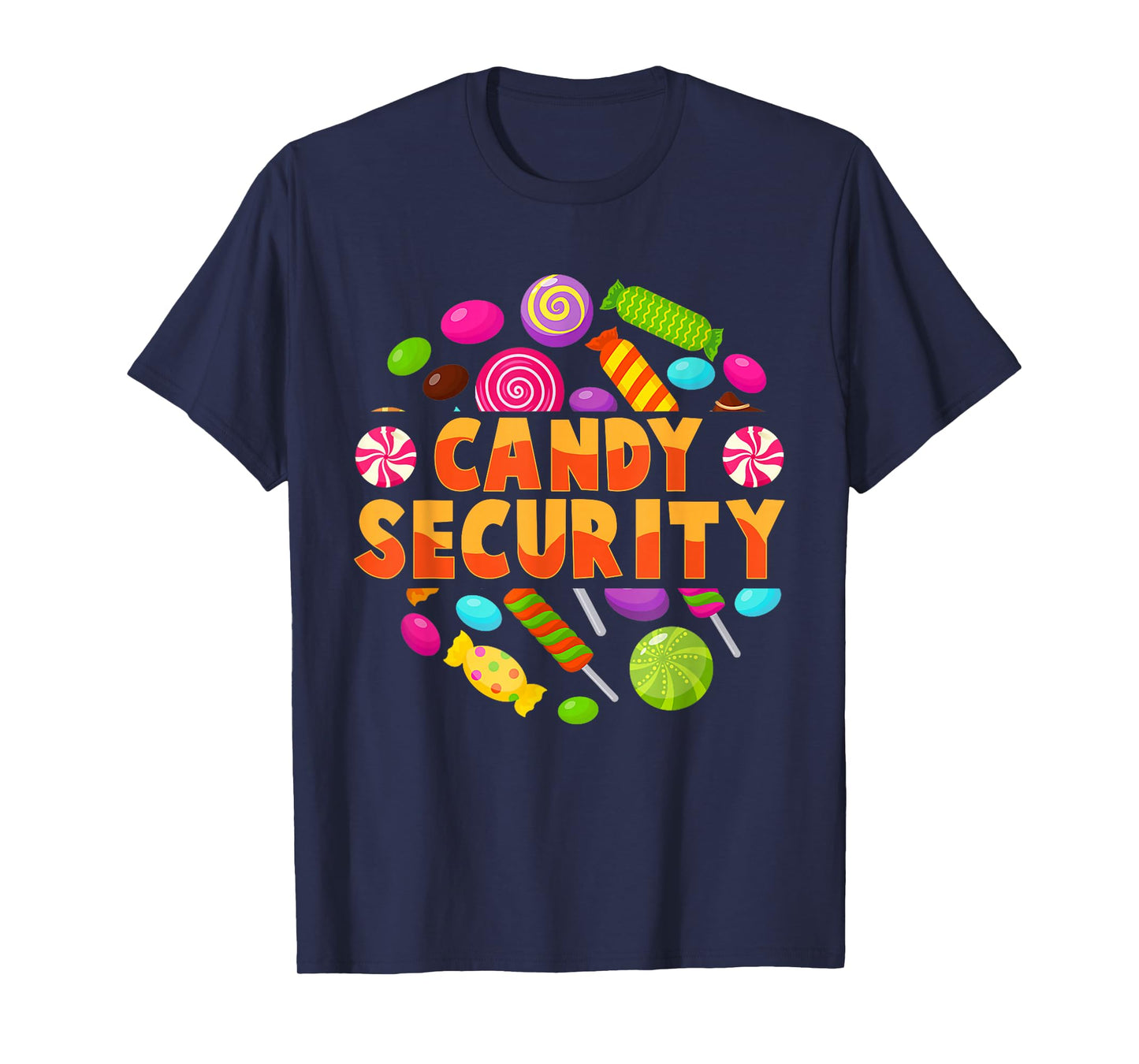 Candy Security Funny Candy Land Costume Candyland Party T-Shirt