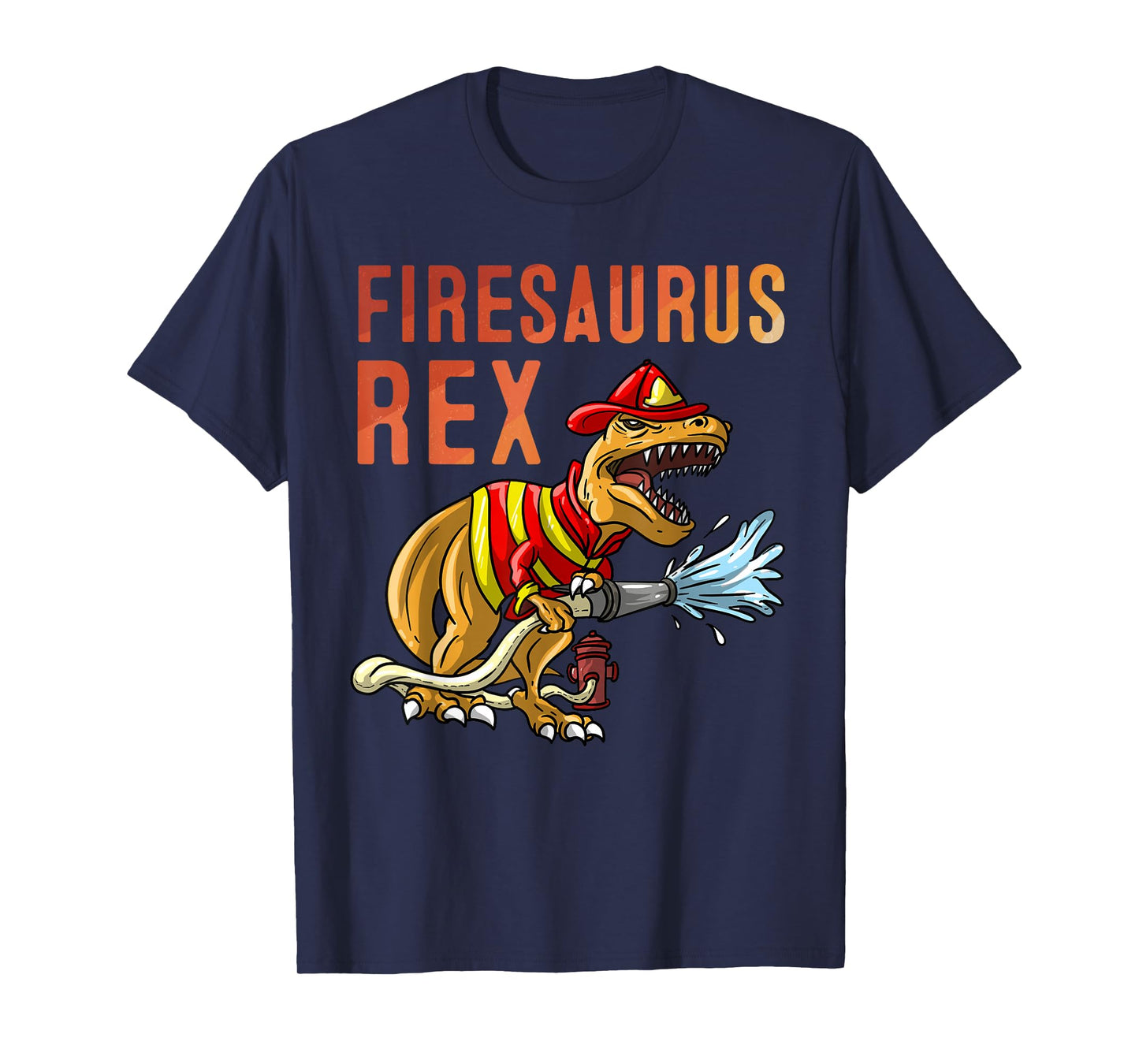 Funny Firefighter Art For Kids Toddlers Fireman Firefighter T-Shirt