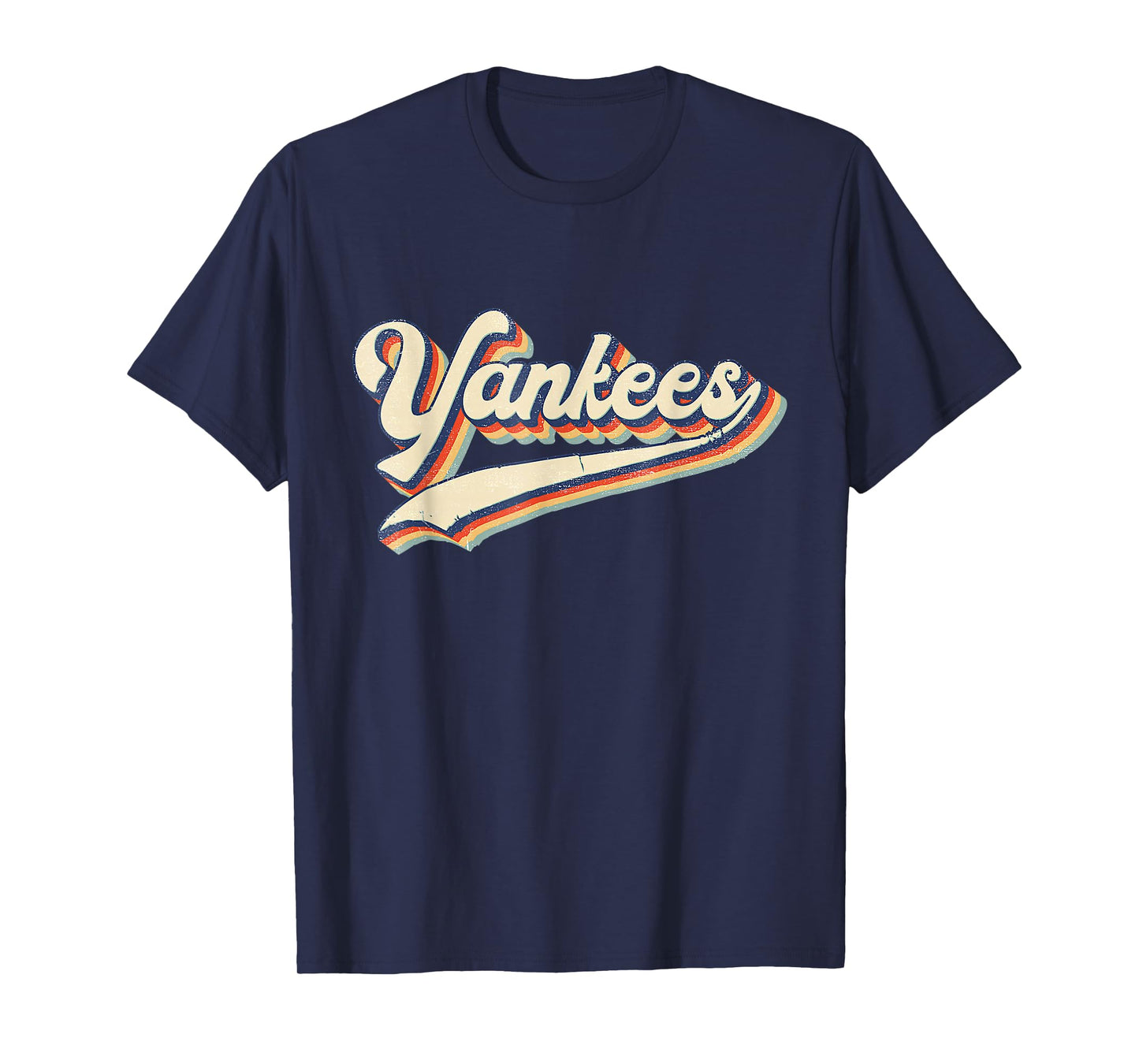 Vintage Yankees Retro Style 70s 80s First Name For Men Women T-Shirt